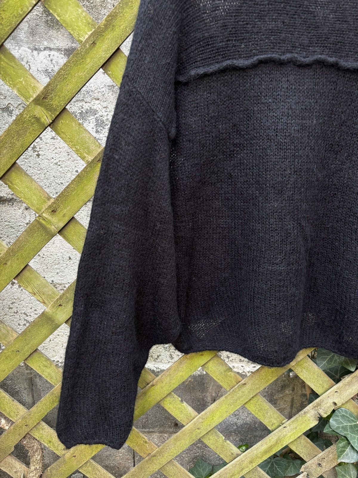 Maison Margiela FW2007 Maison Margiela Artisanal Cropped Turtleneck Size US M / EU 48-50 / 2 - 6 Thumbnail