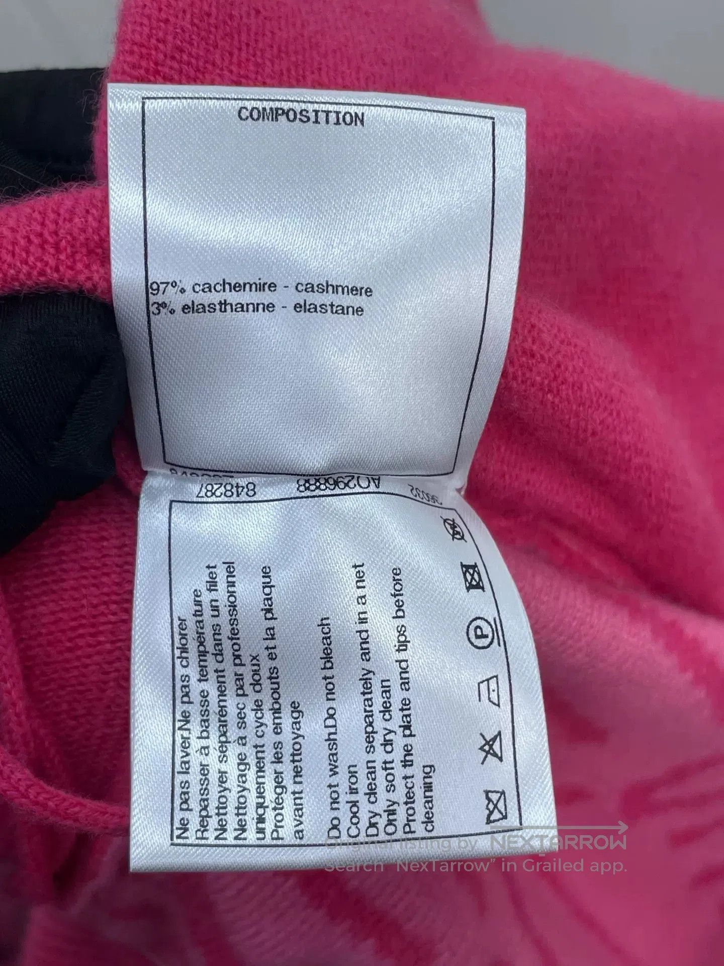 Chanel Chanel Ski Collection Cashmere Track Pants. Size 33" - 7 Thumbnail