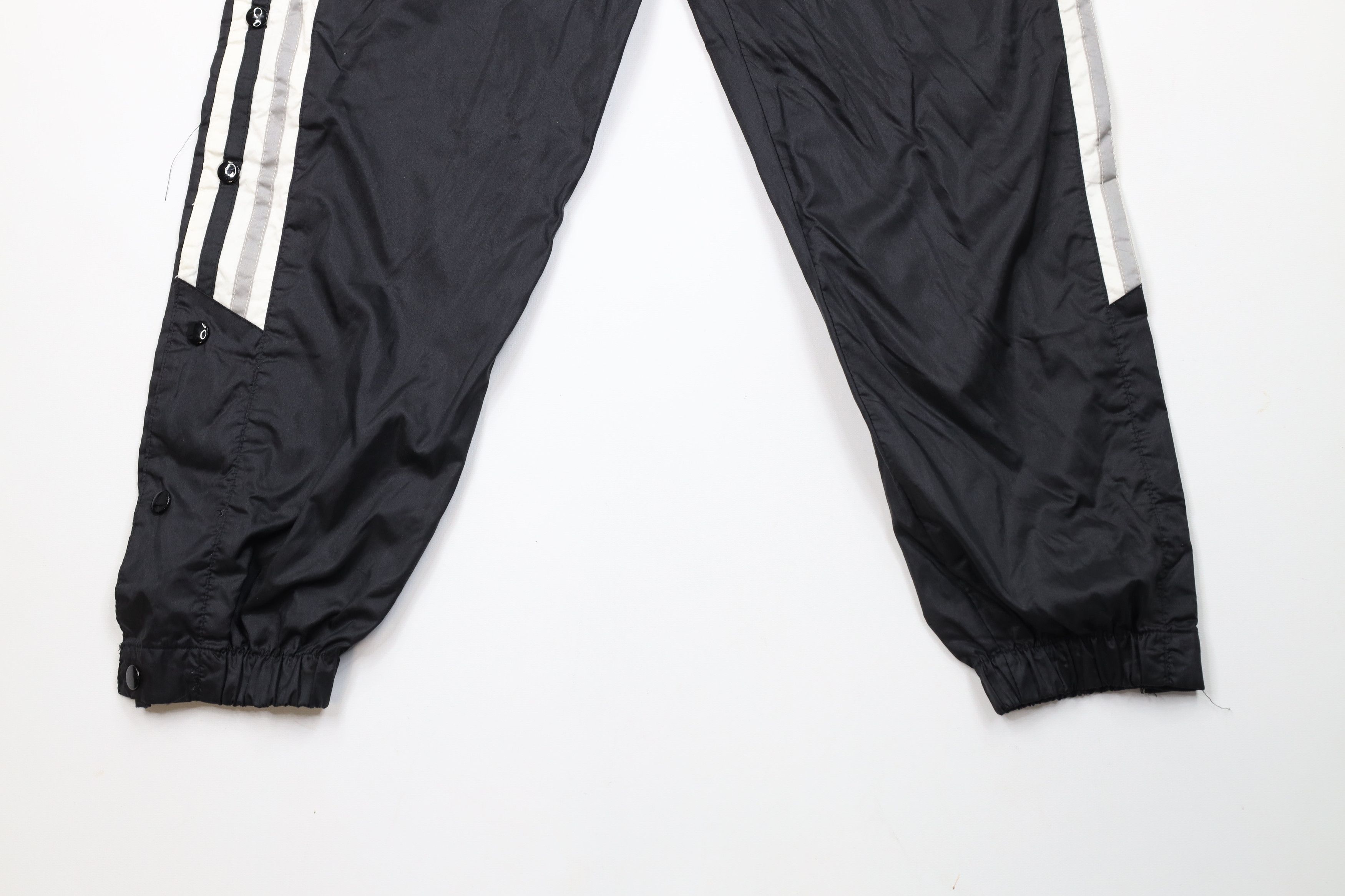 Vintage Vintage 90s Wilson Lined Tearaway Joggers Pants Black Size US 36 / EU 52 - 4 Thumbnail