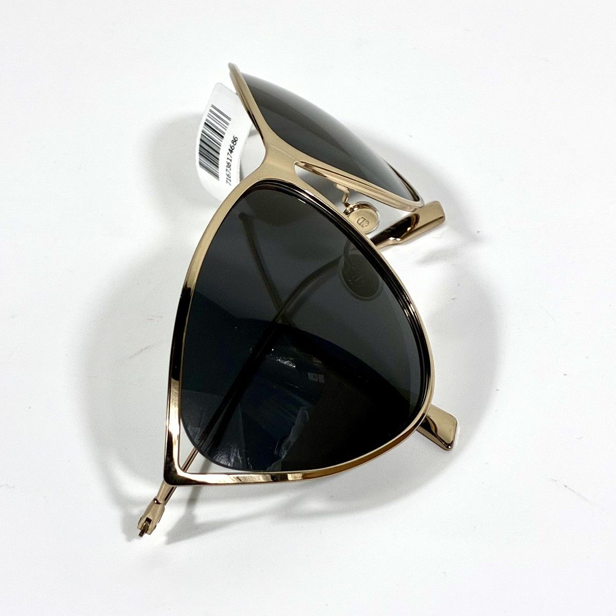 Dior Christian Dior New Motards 65mm Oversize Cat Eye Sunglasses Size ONE SIZE - 7 Thumbnail