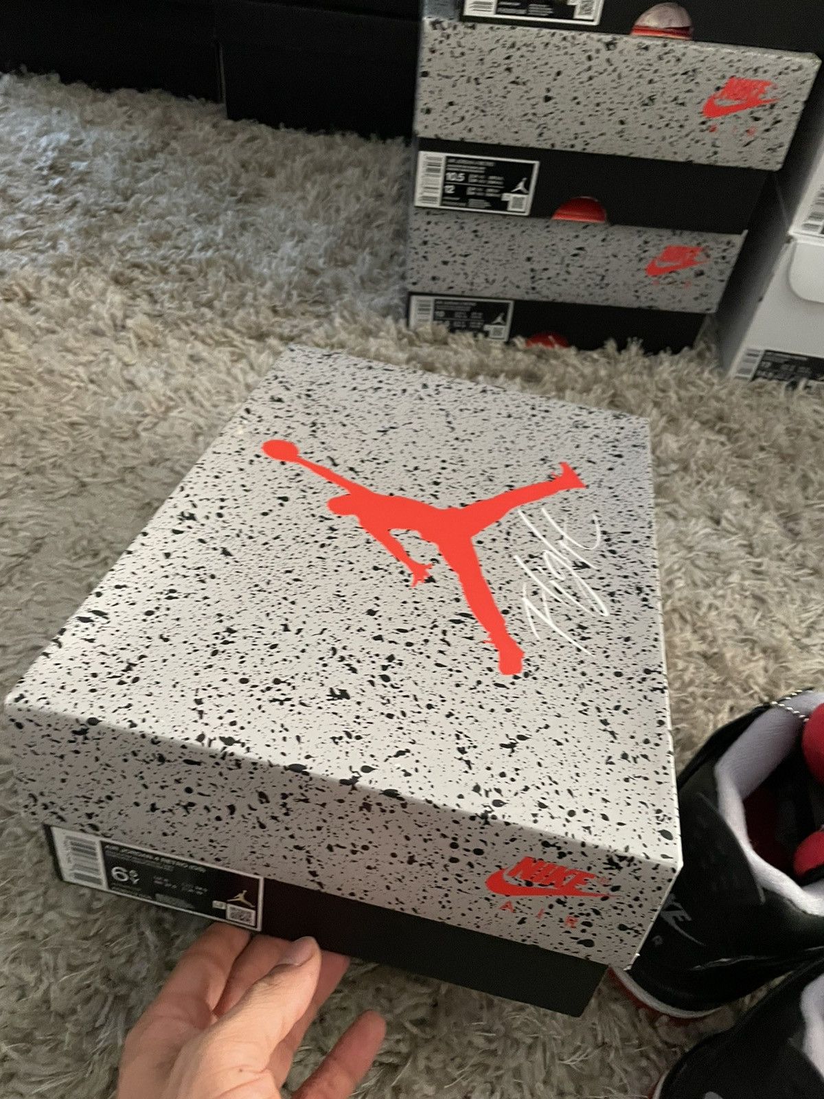 Jordan Brand Jordan 4 Bred Reaimgined Size US 6.5 / EU 39-40 - 10 Thumbnail