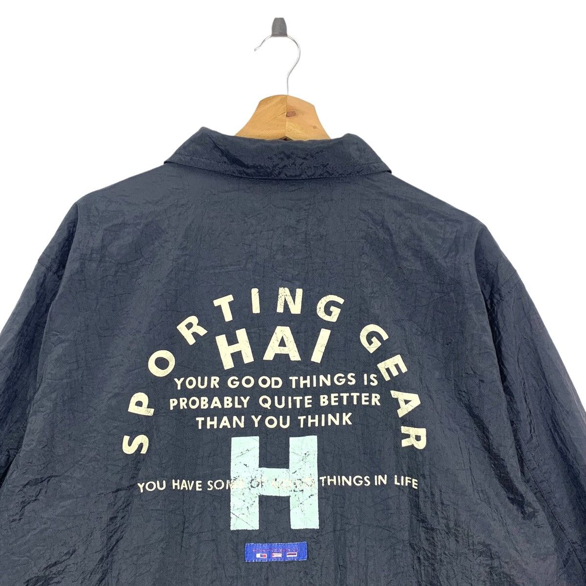 Hai Sporting Gear Vintage ISSEY MIYAKE Hai Sporting Gear Windbreaker Jacket Size US XXL / EU 58 / 5 - 5 Thumbnail