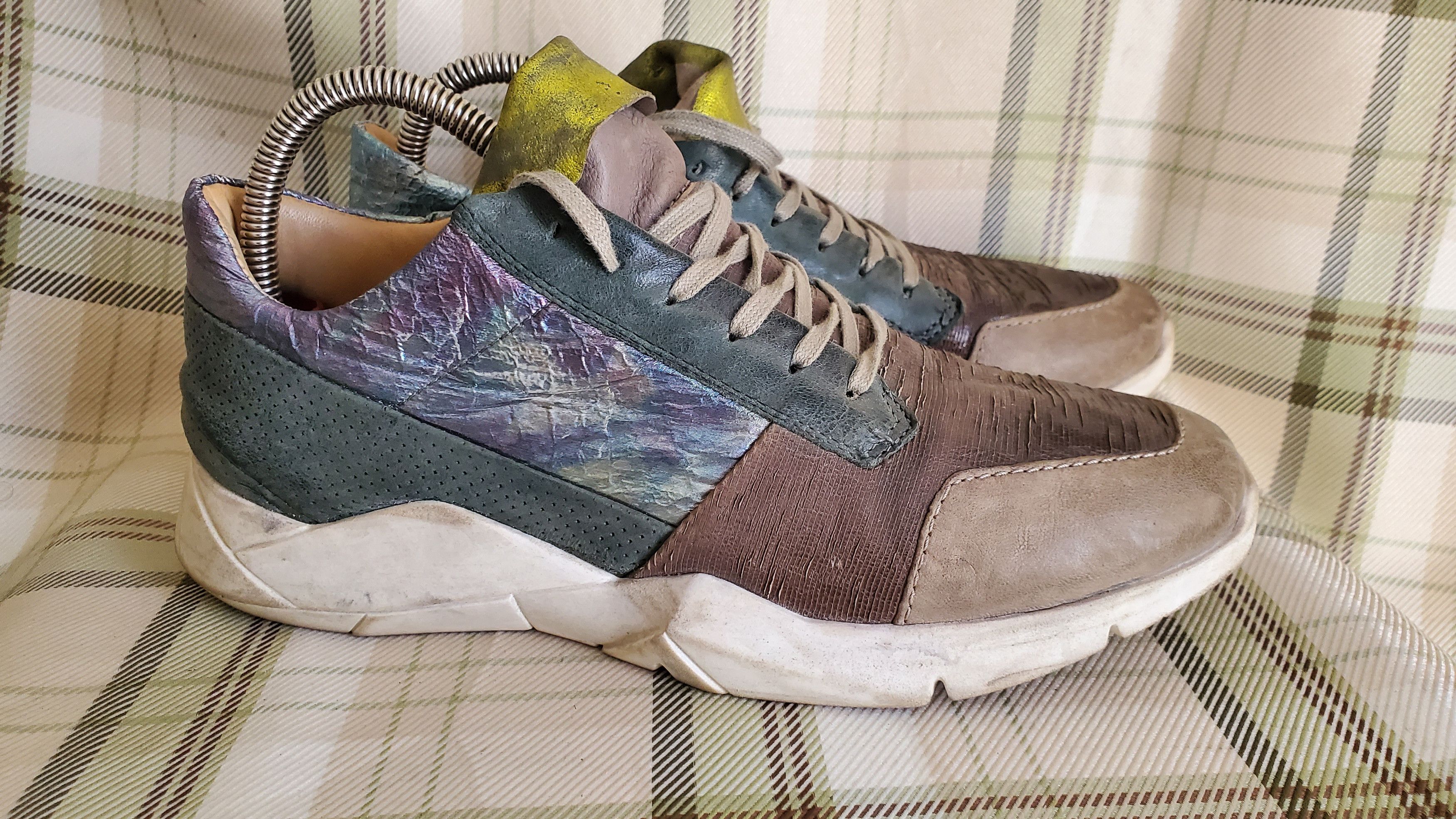A.S.98 A.S.98 Leather Lo Top Sneakers Size US 10 / IT 40 - 3 Thumbnail