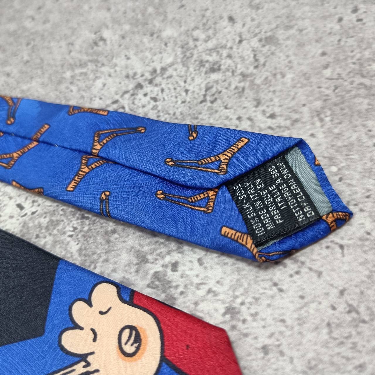 Vintage Vintage 90s Dennis The Menace silk Italy cartoon tie humor Size ONE SIZE - 7 Thumbnail