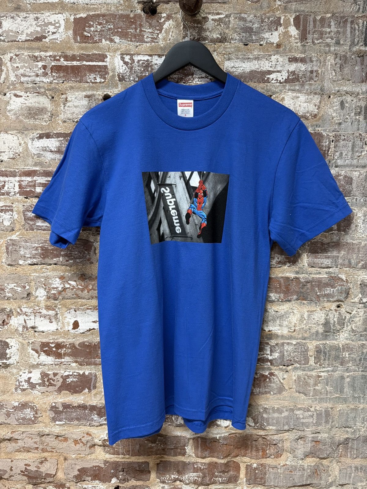 Supreme Supreme Spiderman Tee Blue Size US M / EU 48-50 / 2 - 1 Preview