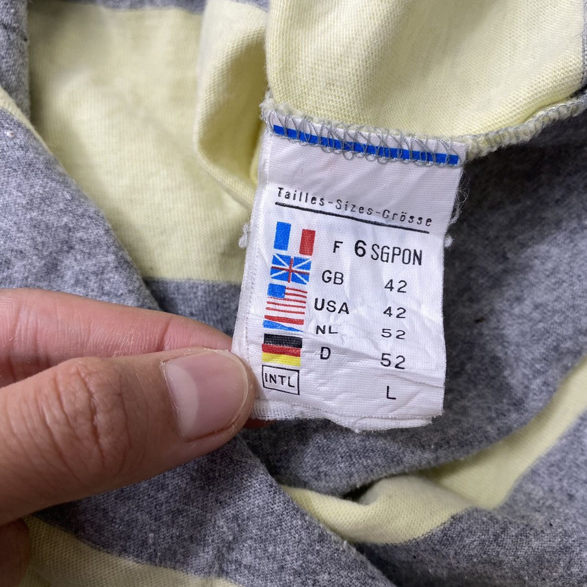 Saint James × Vintage Vintage SAINT JAMES France Brand Stripes Short Sleeve Shirt Size M / US 6-8 / IT 42-44 - 6 Thumbnail