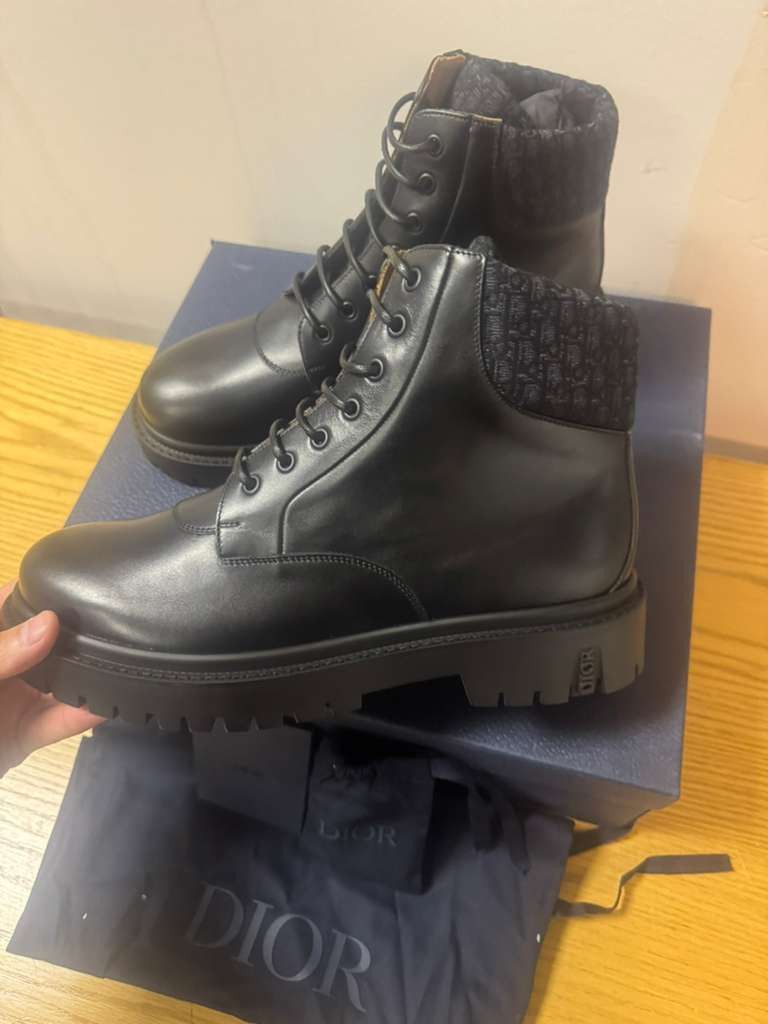 Dior o1rshd1 Oblique jacquard Explorer III Ankle Boot in black 41 Size US 8 / EU 41 - 19 Thumbnail