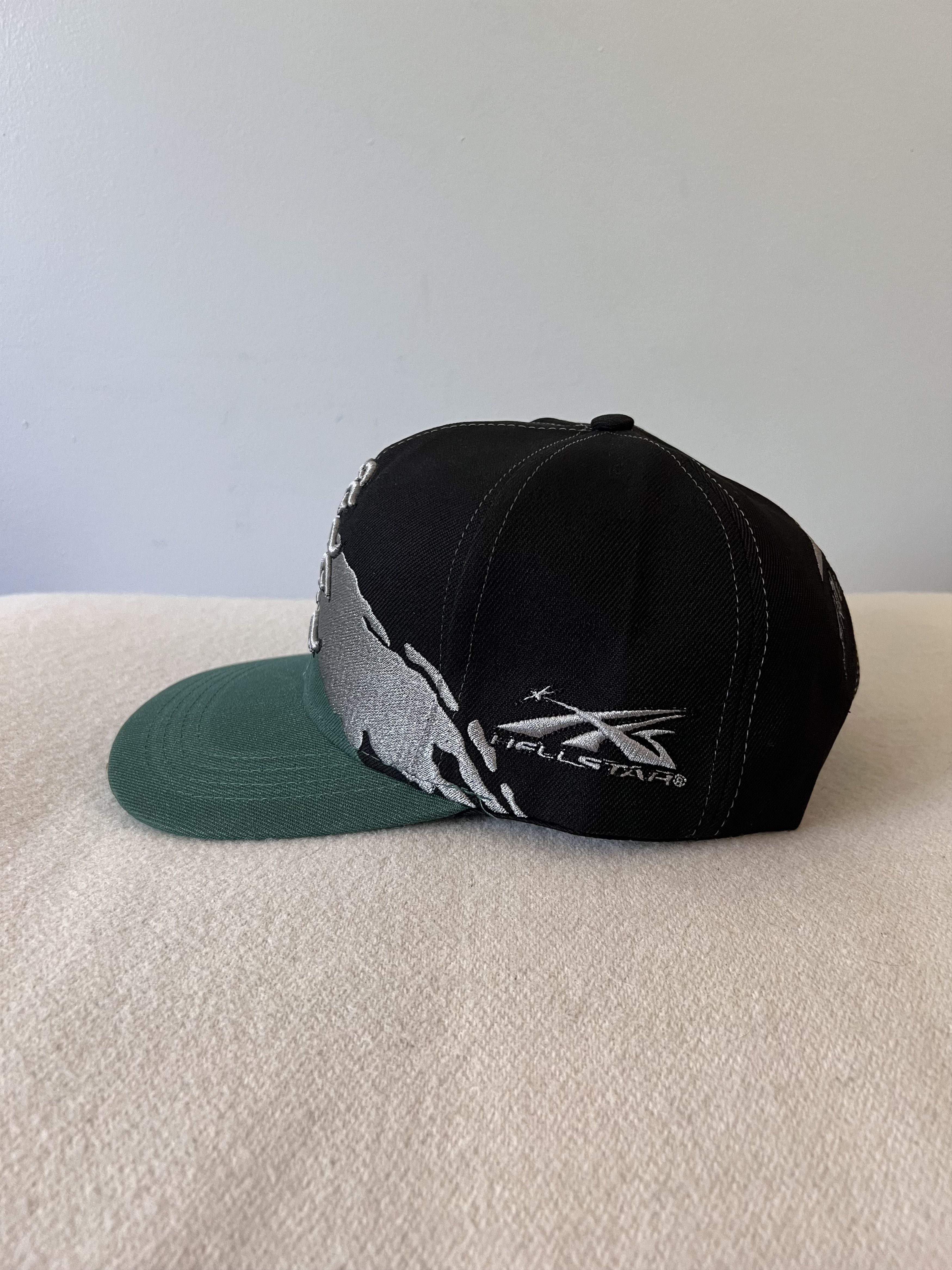 HELLSTAR Hellstar Paintbrush Snapback Hat in Black Green Size ONE SIZE - 3 Thumbnail