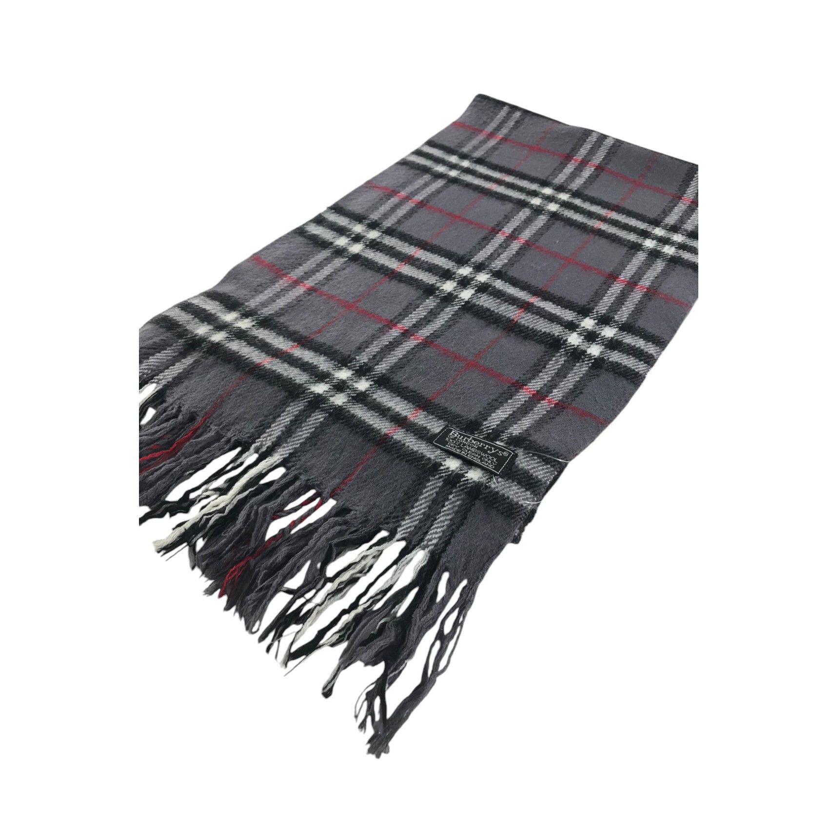 Burberry × Vintage Burberry Scarf / Muffler / Neckwear - WW2668 Size ONE SIZE - 3 Thumbnail