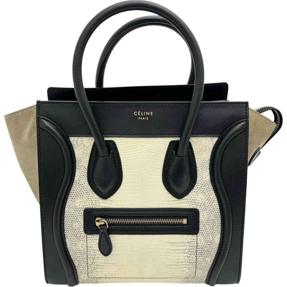Celine Celine Celine Luggage Mini Shopper Leather Tote Bag Leather Tote Bag DUTY FREE for USA Size ONE SIZE - 1 Thumbnail