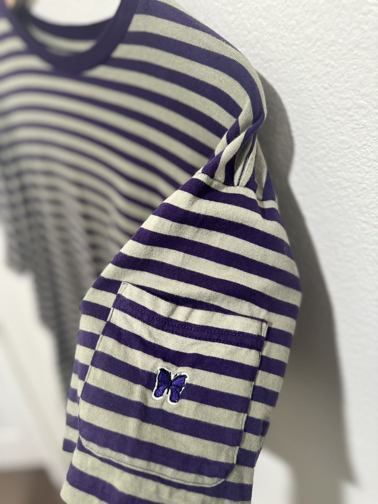 Needles Needles Striped T- Shirt Size US M / EU 48-50 / 2 - 2 Thumbnail