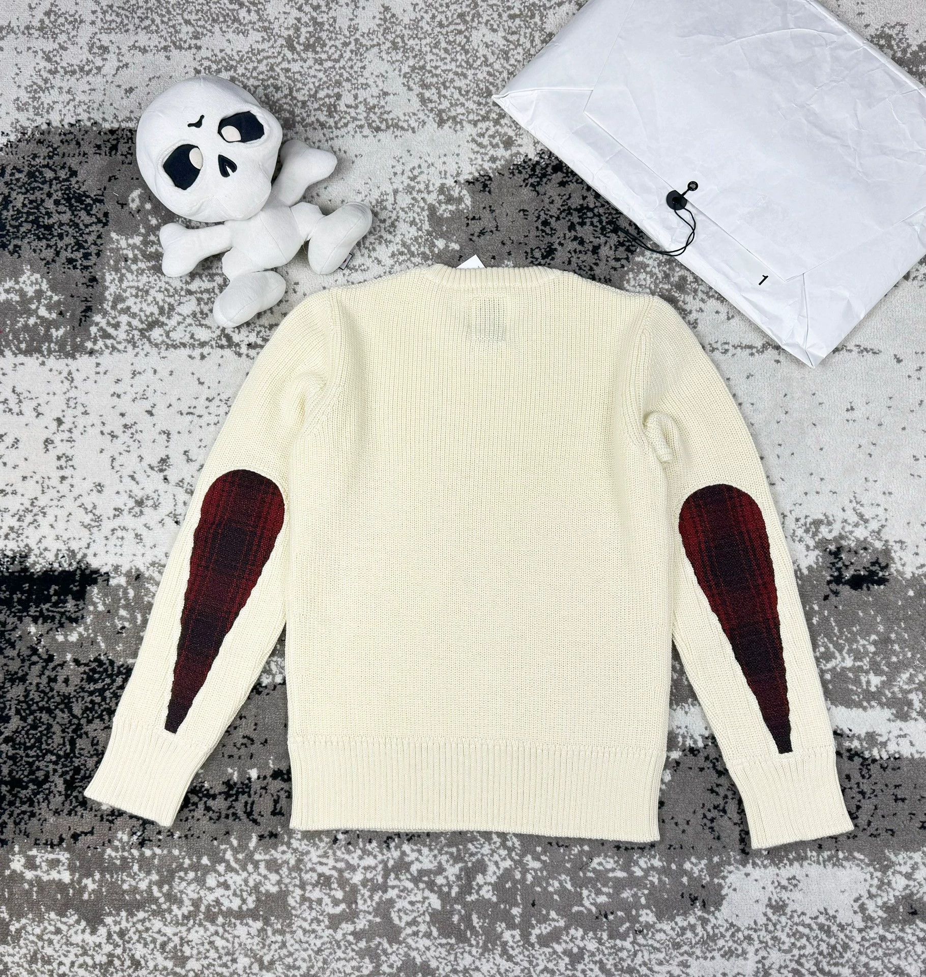 Visvim VISVIM SPOT ALBACORE CREW KNIT Size 1 Ivory Size US S / EU 44-46 / 1 - 2 Thumbnail