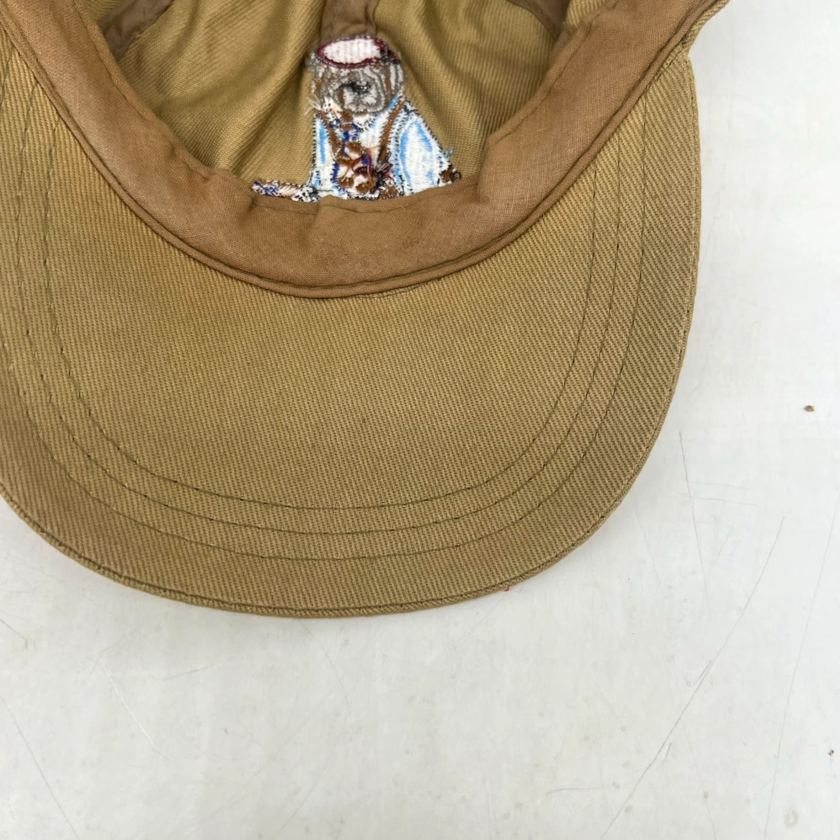 Vintage VINTAGE Schuman & Sullivan Best Doggone Dad Baseball Cap Adjustable One Size Brown 80s 90s Mens Size ONE SIZE - 4 Thumbnail