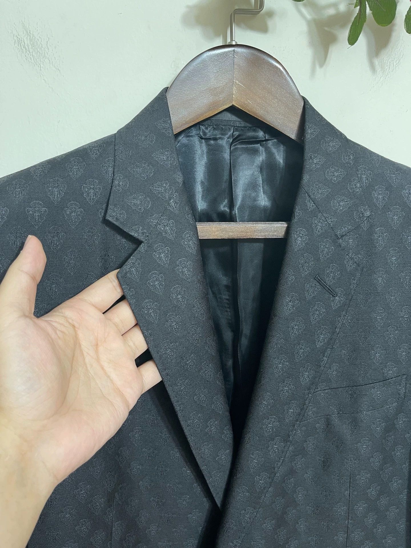 Gucci Gucci New Slim Fit Suit Size 52 IT Wool-Silk Blend Size 52R - 3 Thumbnail