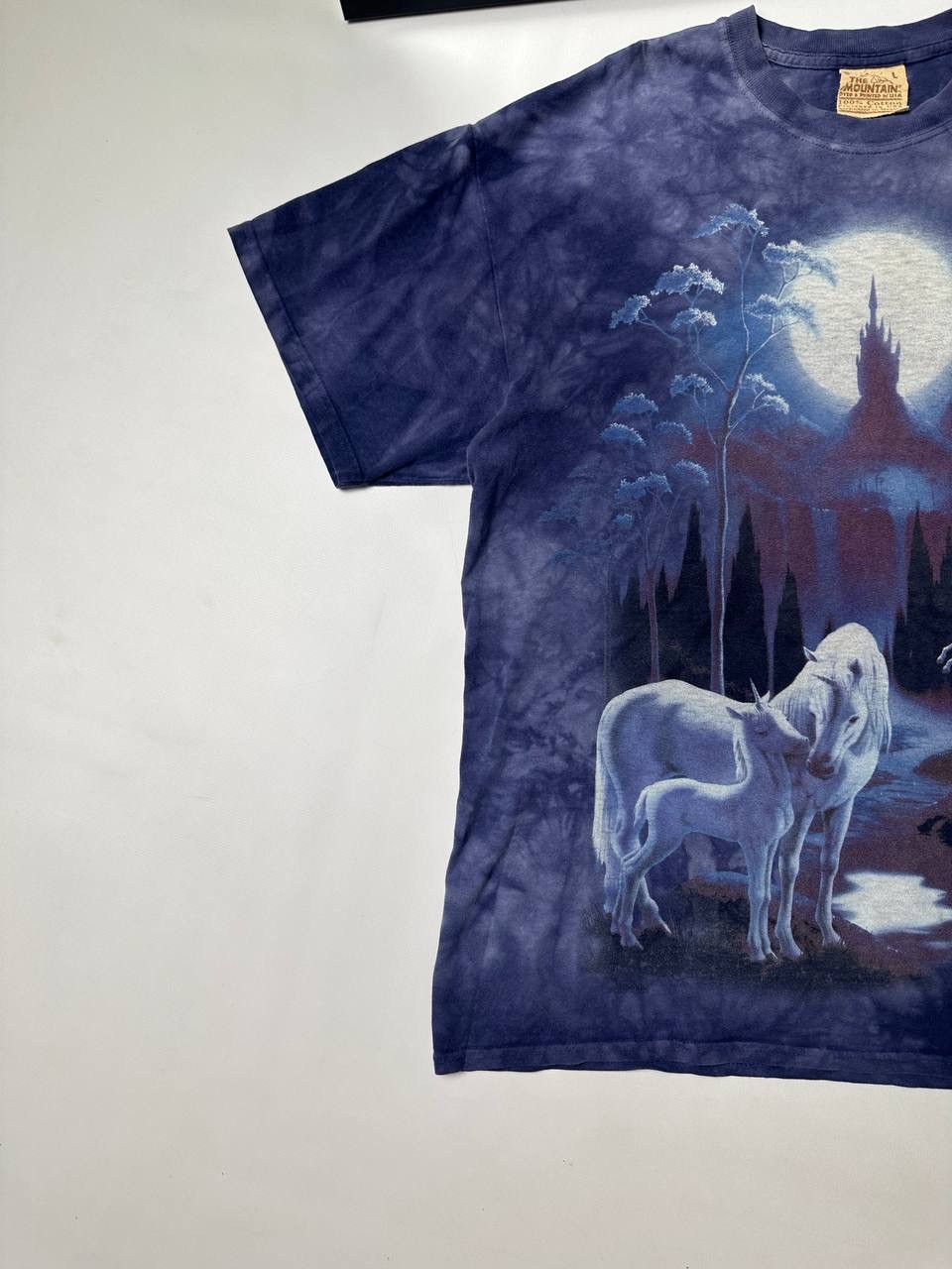 The Mountain 2000’s The Mountain Unicorn Tie Dye T Shirt Size US L / EU 52-54 / 3 - 2 Thumbnail