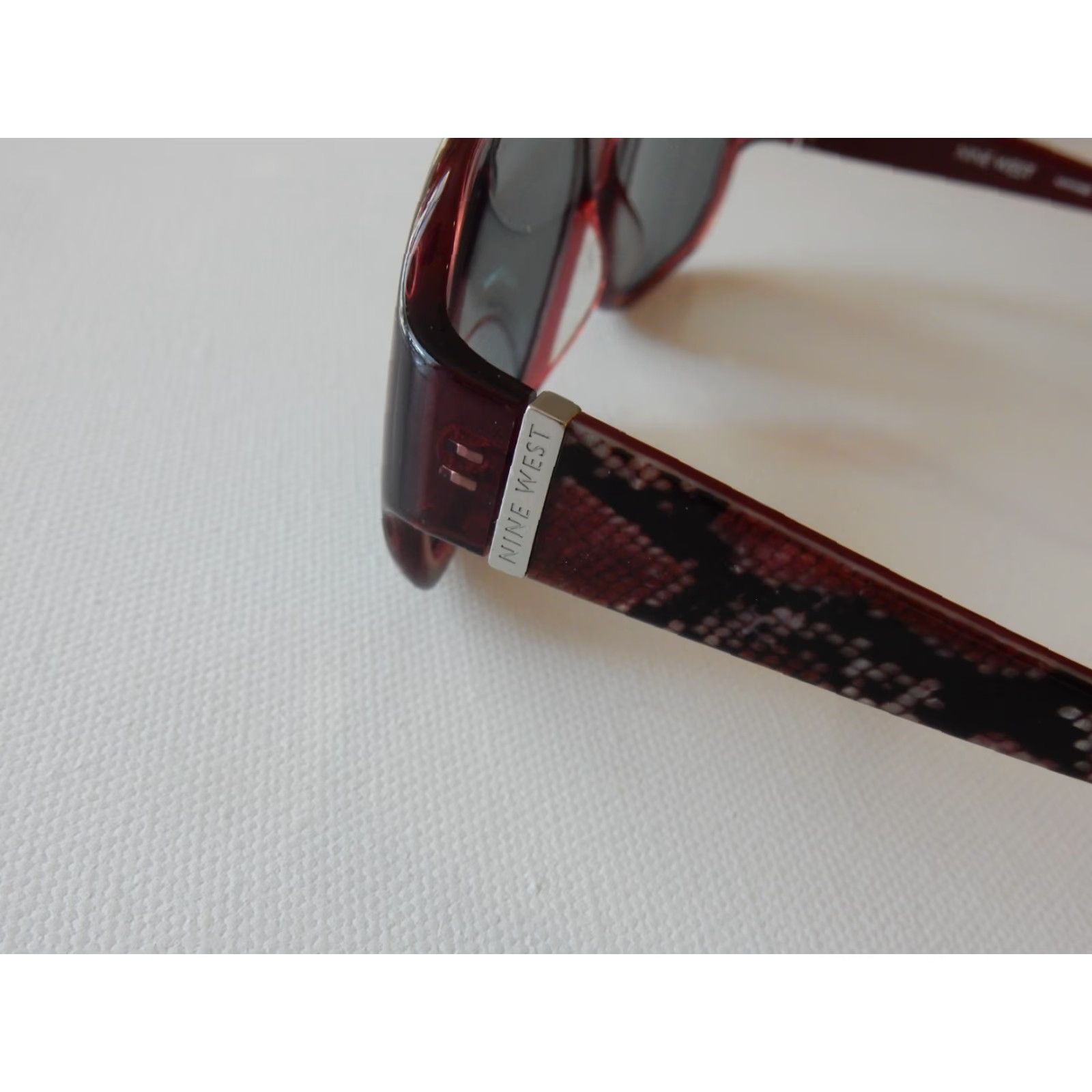 Nine West Nine West Sunglasses FRAMES ONLY 54[]15 125 NW548S 512 Purple Animal Print Womens Space/Frame Wearable Frames Only Size ONE SIZE - 4 Thumbnail