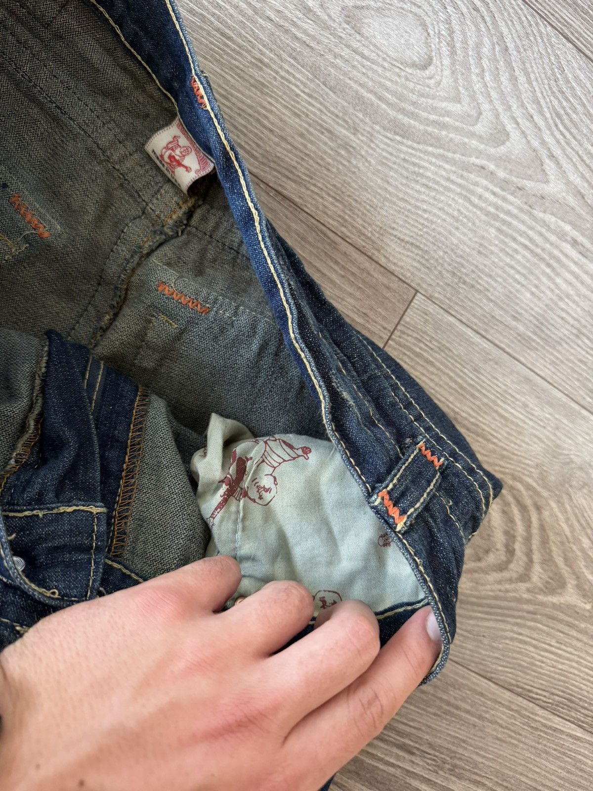 True Religion True Religion Rocco Relaxed Joey Bobby Y2k Jeans Size US 36 / EU 52 - 14 Thumbnail