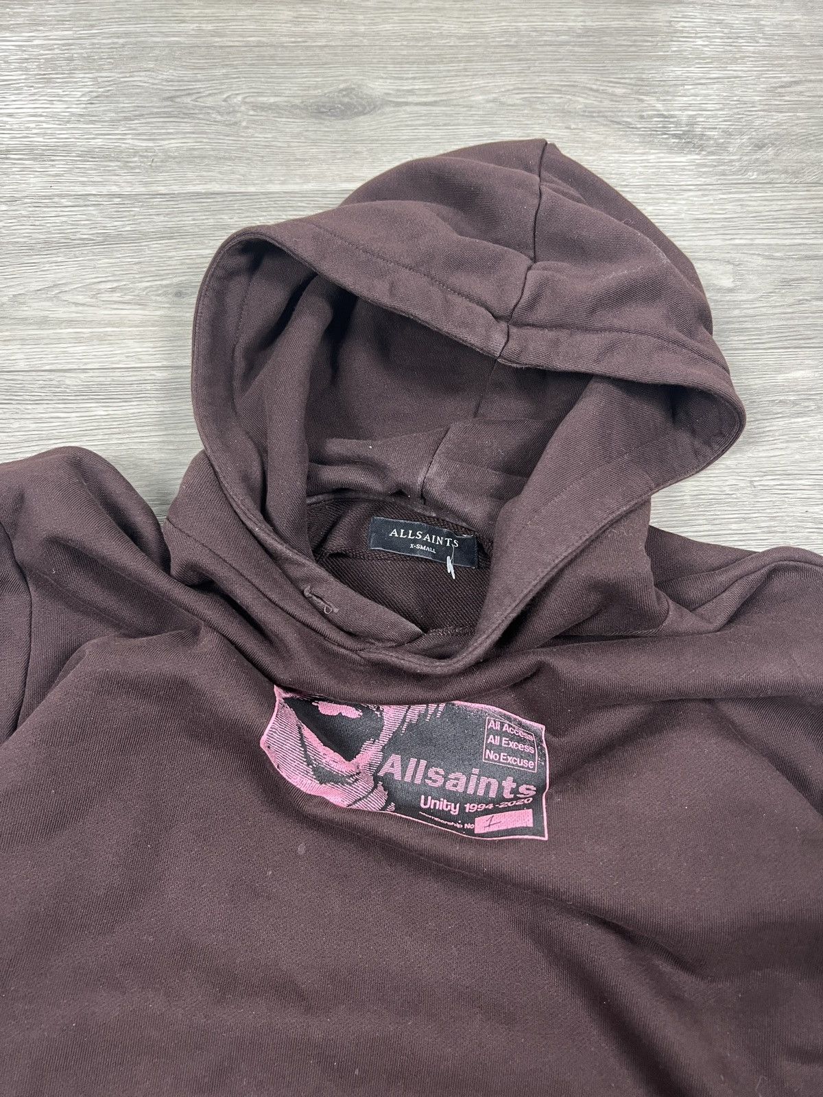 Allsaints Allsaints shout hoodie mens size XS (L) Size US XS / EU 42 / 0 - 5 Thumbnail