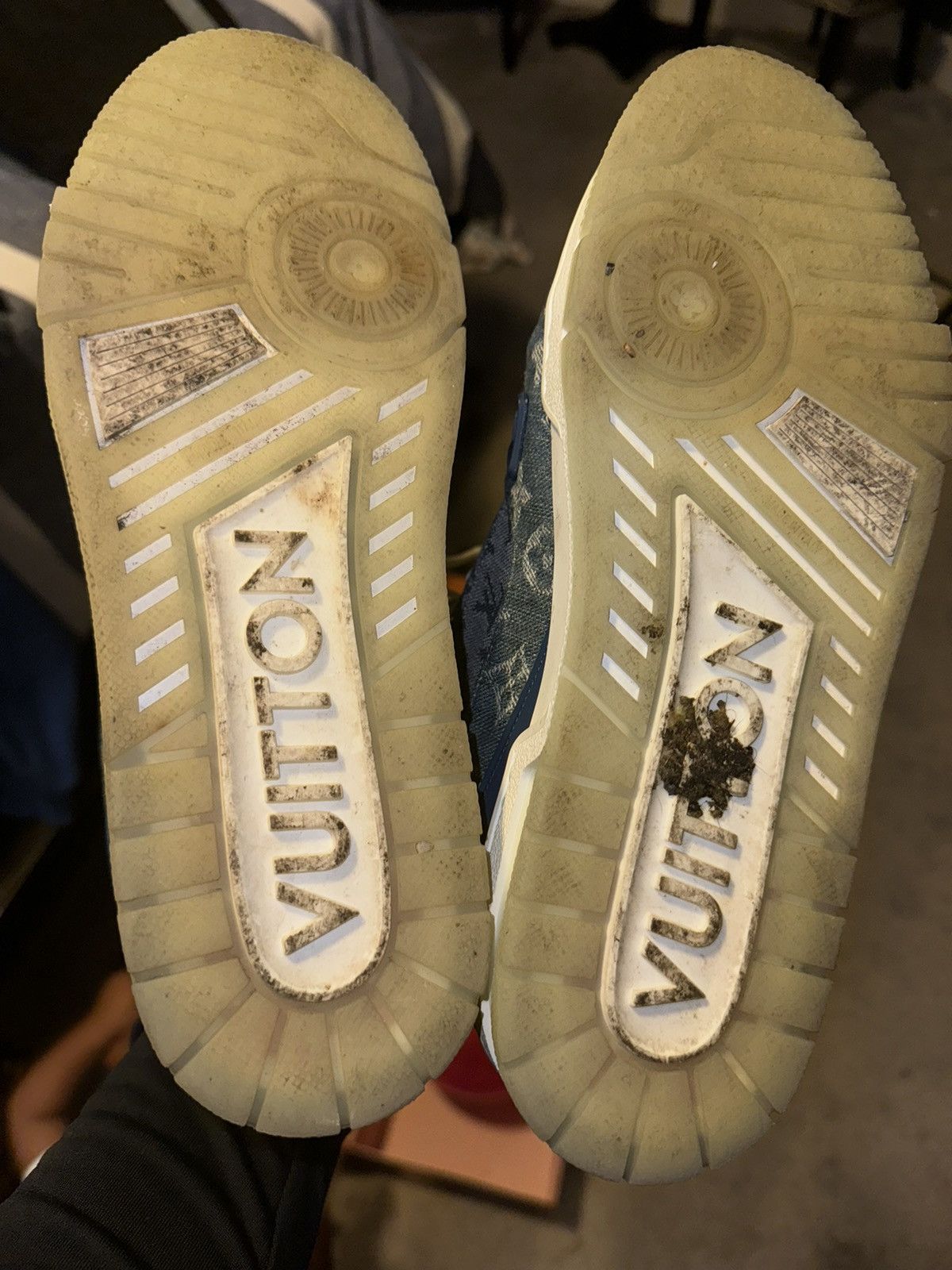 Louis Vuitton Louis Vuitton denim monogram trainers Size US 8 / EU 41 - 6 Thumbnail