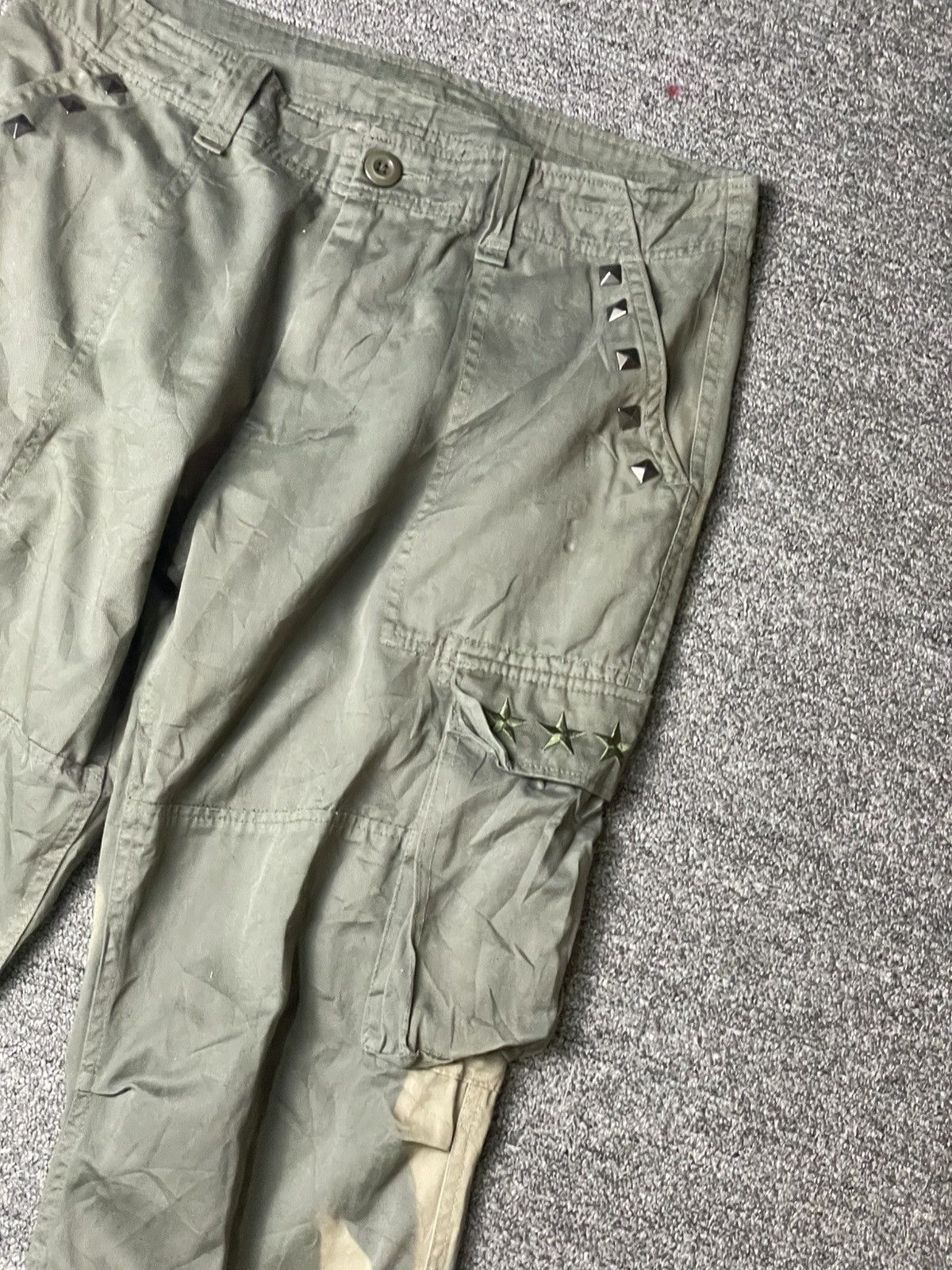 Hysteric Glamour × Japanese Brand × Vintage JACKROSE Japanese Brand Cargo Pants (111) Size US 33 - 4 Thumbnail