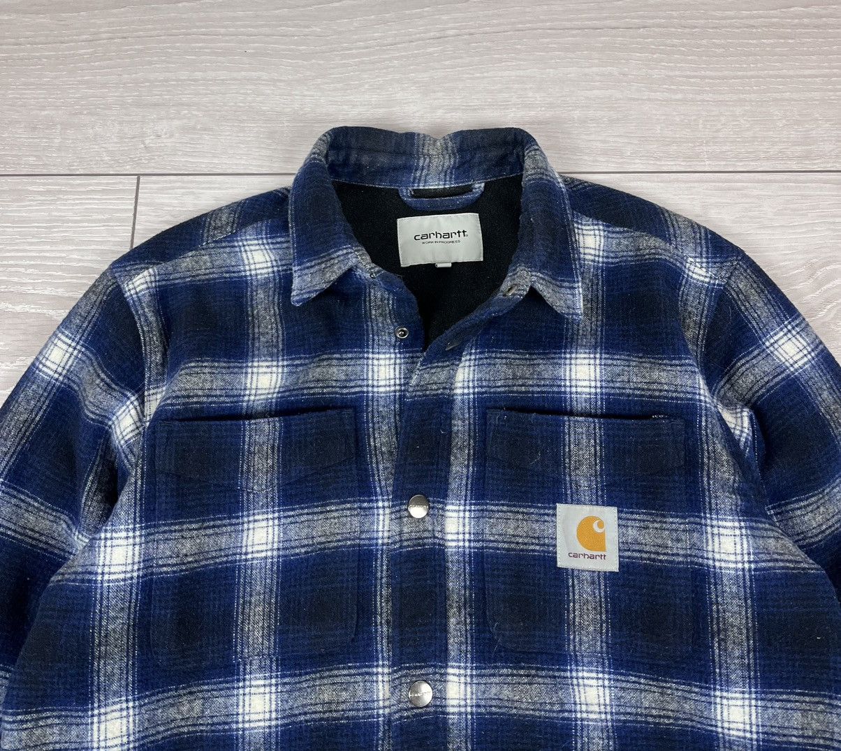 Carhartt Carhartt Lashley Checkered Heavyweight Flannel Shirt Size US S / EU 44-46 / 1 - 4 Thumbnail