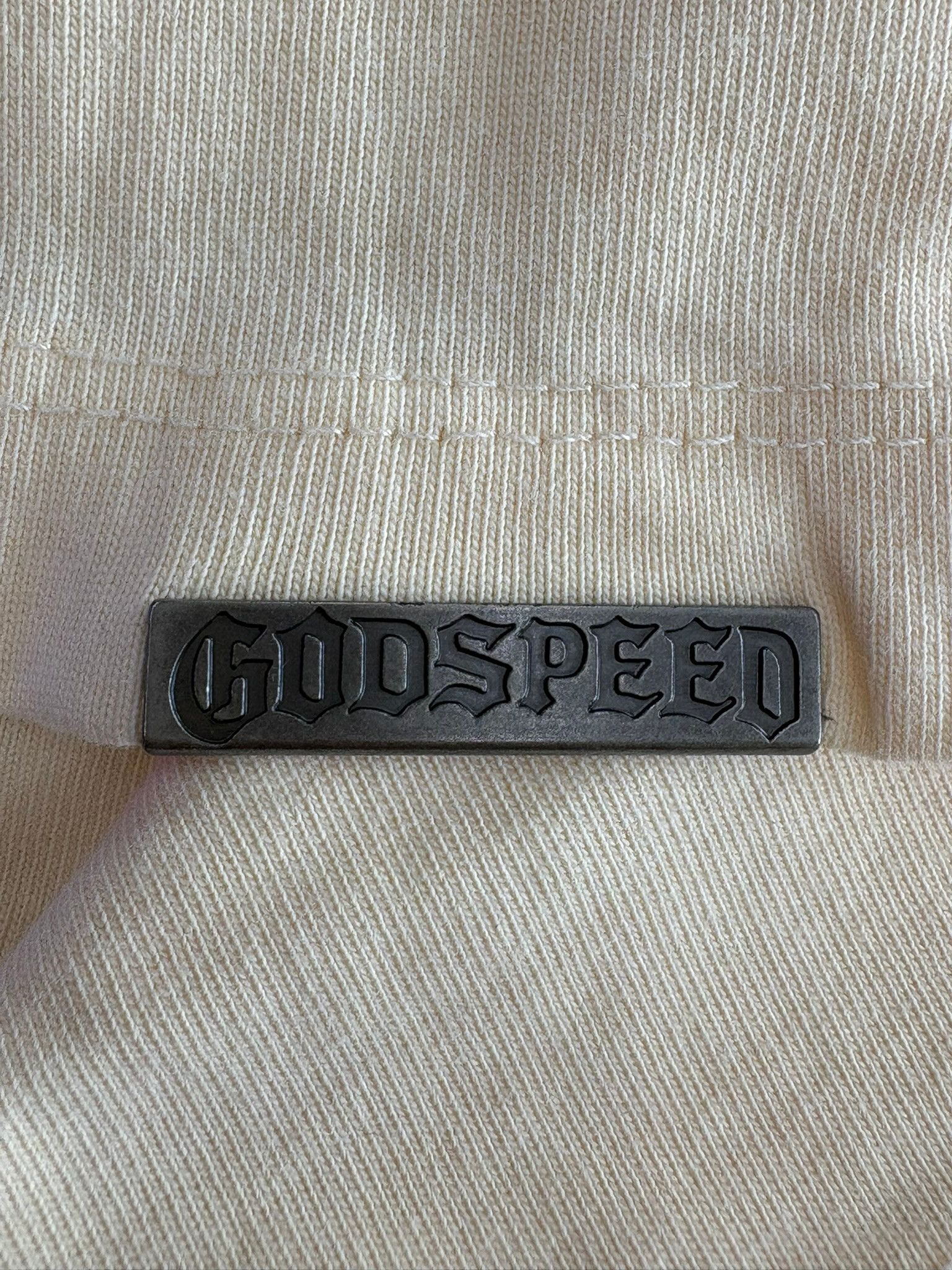 Godspeed Godspeed "South Beach Drive" T-Shirt (Bone) Size US L / EU 52-54 / 3 - 6 Thumbnail