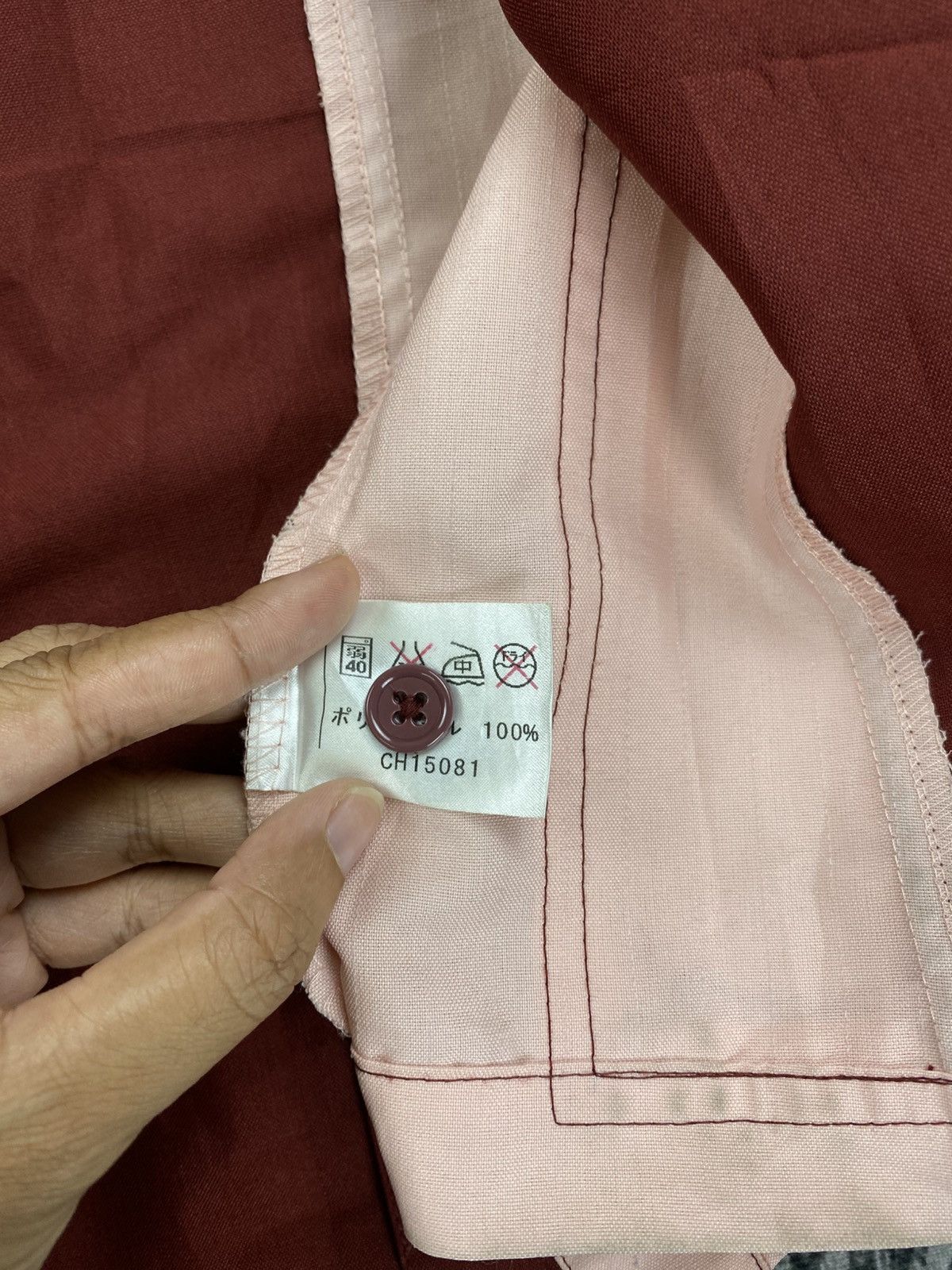Japanese Brand Vintage 7 Eleven Uniform Zipper Maroon Jacket Size US M / EU 48-50 / 2 - 9 Thumbnail