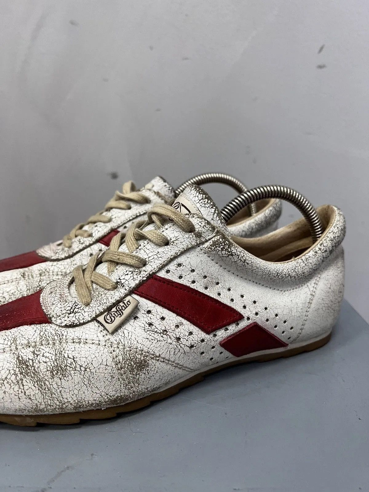 Buffalo London Archival distressed leather low guidi style buffalo y2k Size US 8 / EU 41 - 9 Thumbnail