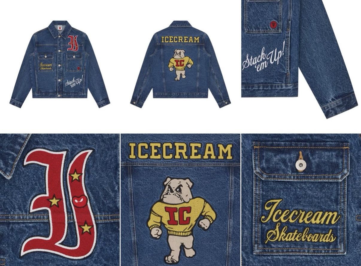 Billionaire Boys Club Embroidered Denim Jacket Billionaire Boys Club Pharrell Size US L / EU 52-54 / 3 - 2 Thumbnail