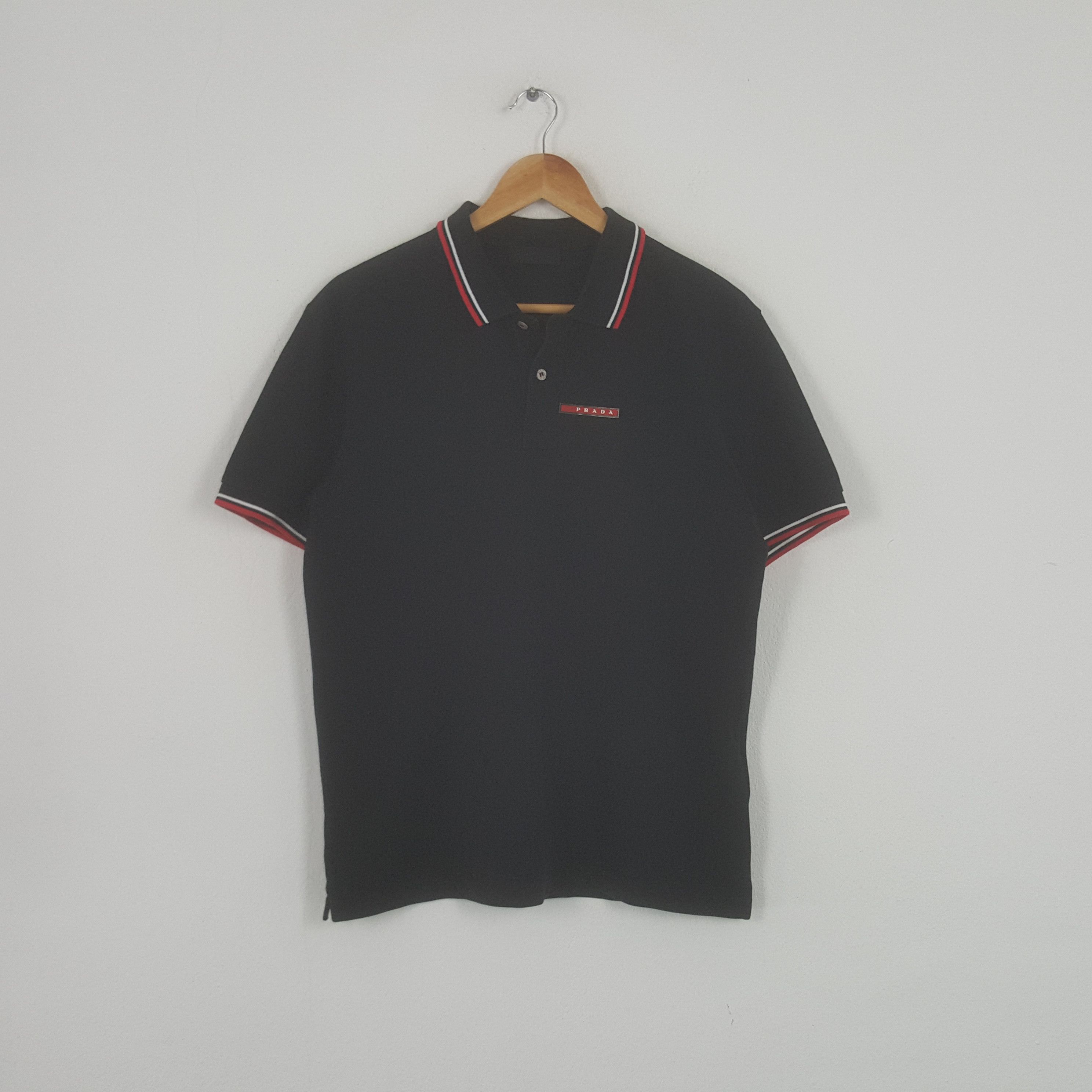 Other Vintage Prada Designer Brand Polos Size US L / EU 52-54 / 3 - 1 Thumbnail
