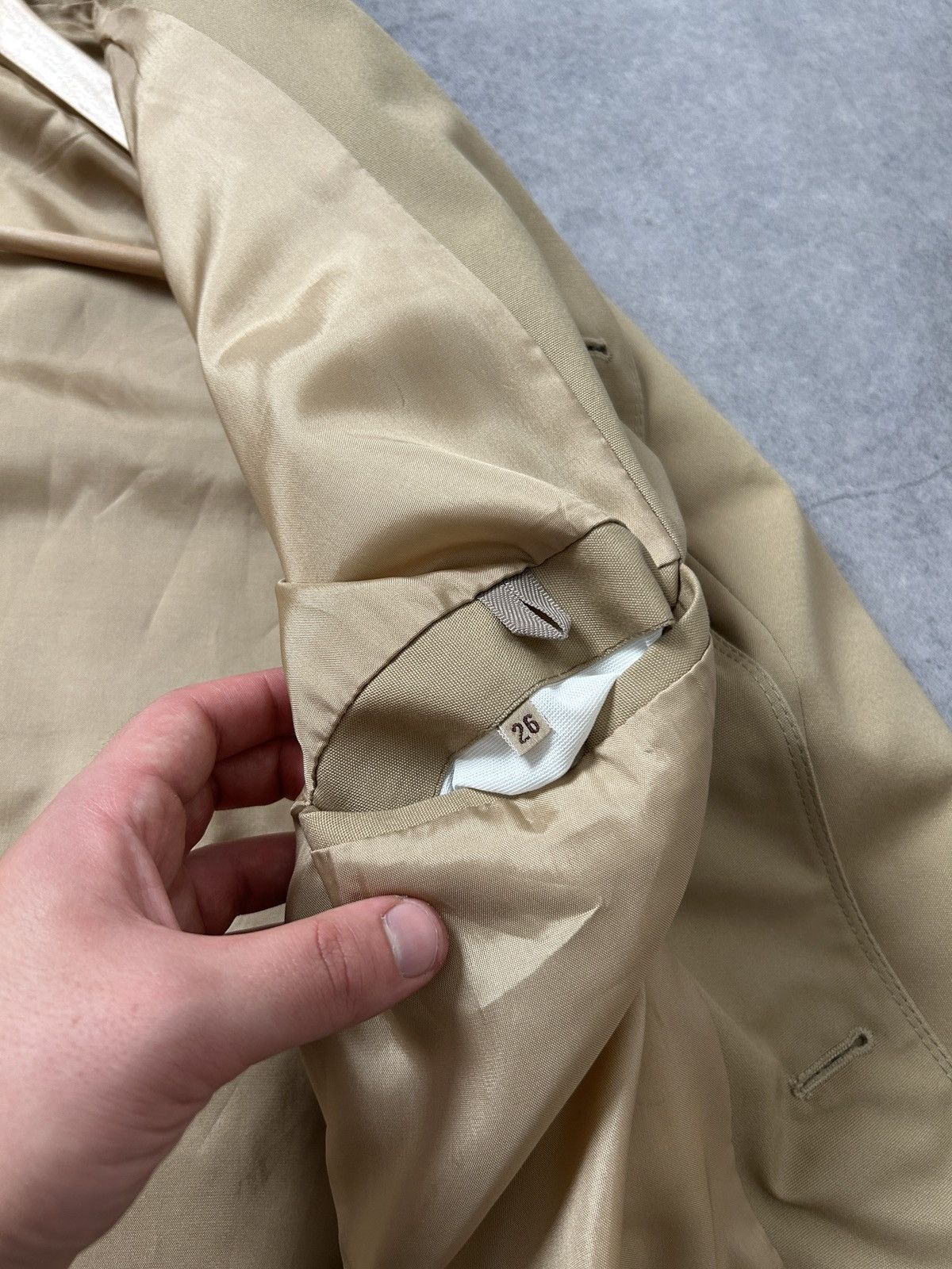 Strellson Streelson beige work jacket mens 90s Size US M / EU 48-50 / 2 - 6 Thumbnail