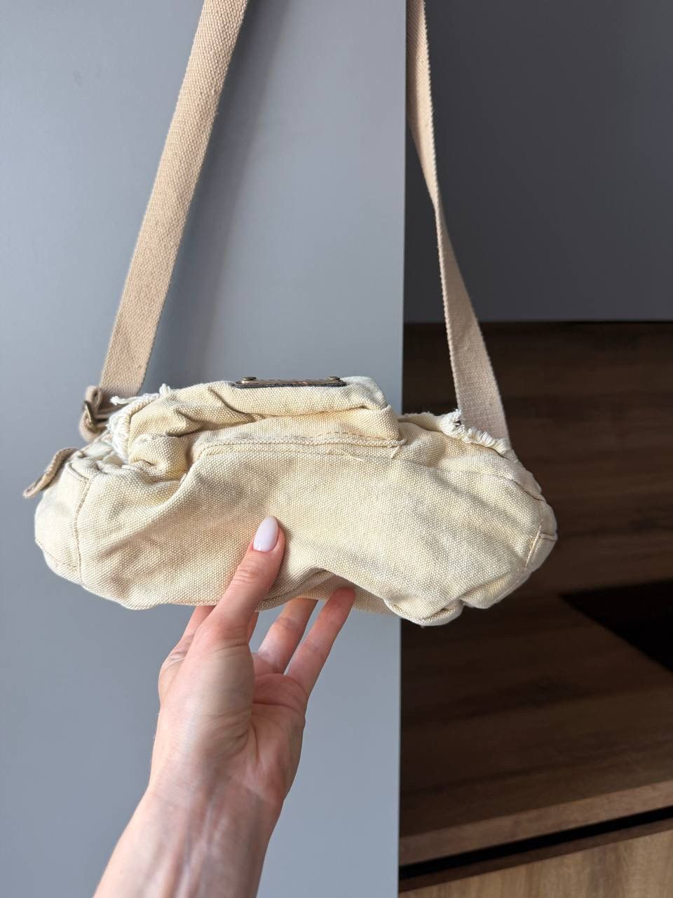 Diesel Diesel Paper Bag Zip Logo Archive Crossbody Bag Y2K Style Size ONE SIZE - 5 Thumbnail