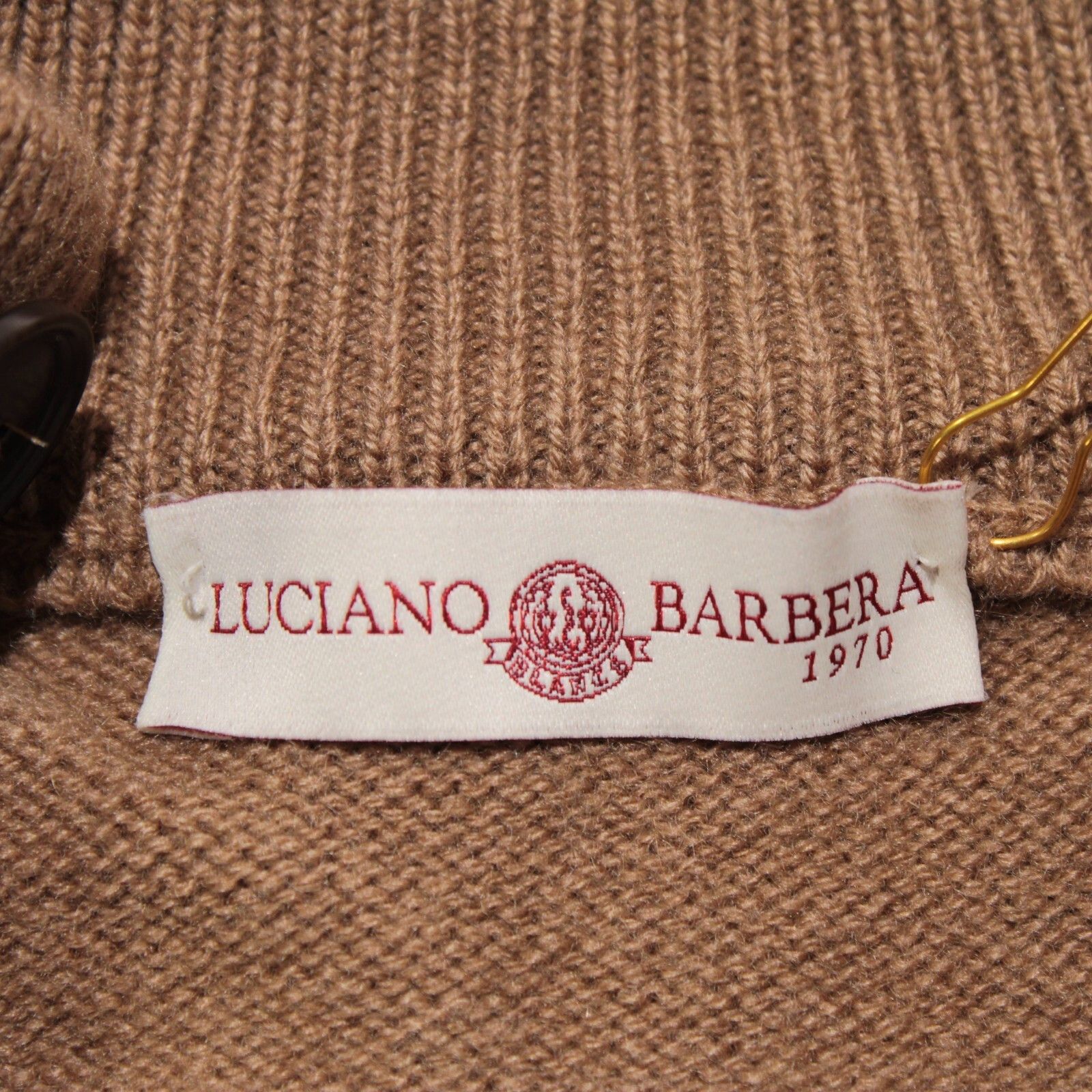Luciano Barbera Luciano Barbera Sweater Size US M in Brown Size US M / EU 48-50 / 2 - 4 Thumbnail