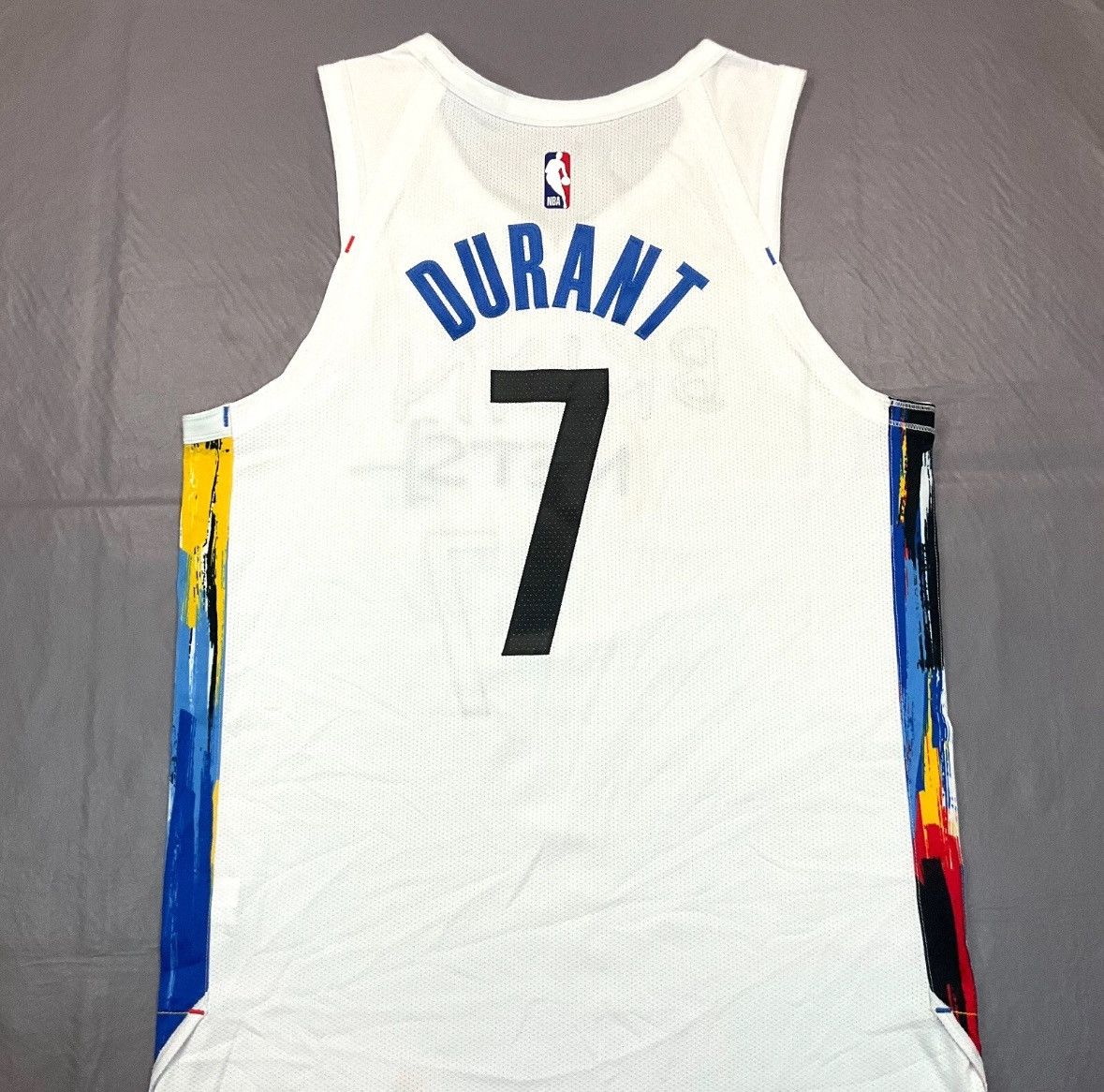 NBA × Nike Brand New Kevin Durant “7” Brooklyn Nets City Edition Size US S / EU 44-46 / 1 - 4 Thumbnail