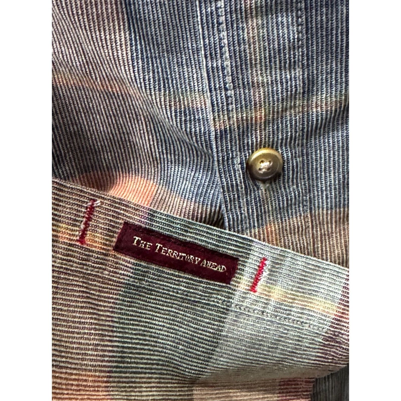 The Territory Ahead Territory Ahead Cord Plaid LONG SLEEVE SHIRT XL Multicolor Men Regular XS? XL Size US XL / EU 56 / 4 - 7 Thumbnail