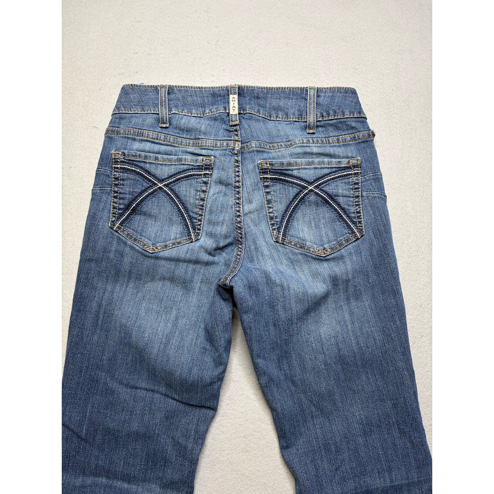 Ariat Ariat REAL Denim Women’s Bootcut Western Jeans 29L Size 29" - 10 Thumbnail
