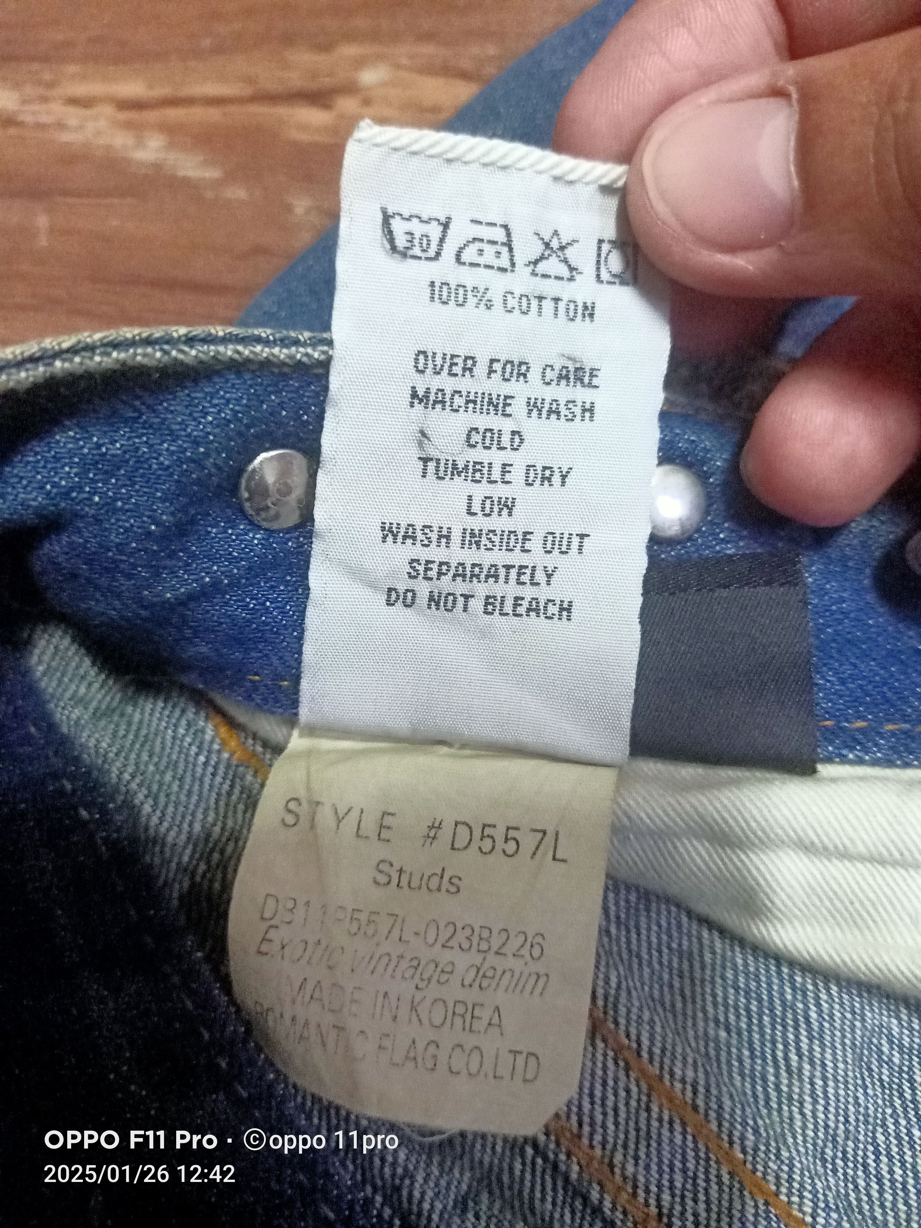 If Six Was Nine × Japanese Brand Drive Jeans Flare Bootcut Denim Size US 29 - 3 Thumbnail