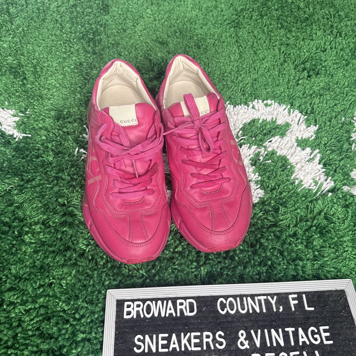 Gucci Gucci Rhyton 'Pink’ Size US 9.5 / EU 42-43 - 2 Thumbnail