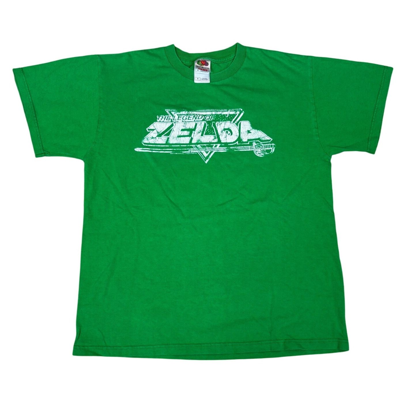 Fruit Of The Loom Vintage Y2K Legend of Zelda Logo T Shirt Men's Medium Gamer Size US M / EU 48-50 / 2 - 1 Thumbnail