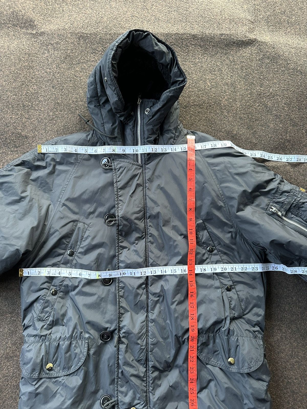 Alpha Industries Vtg Alpha Industries Official Us Defense Bomber Jacket Z66 Size US M / EU 48-50 / 2 - 5 Thumbnail