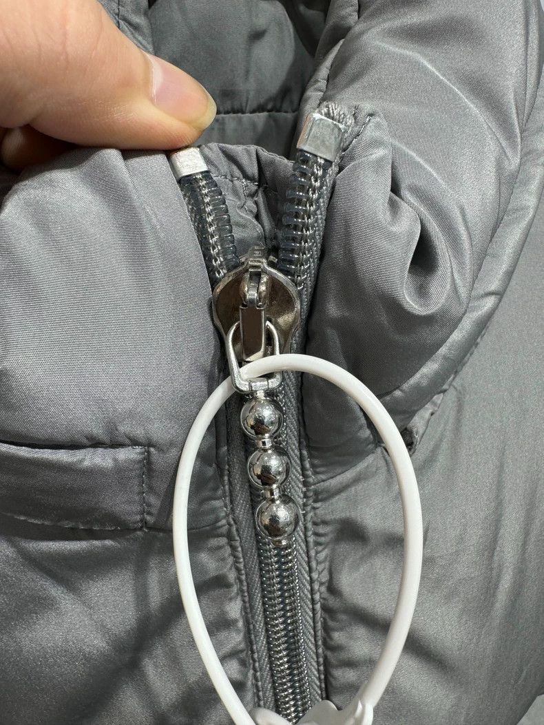 Balenciaga Balenciaga Mist Gray Letter Logo + Down Jacket Size US S / EU 44-46 / 1 - 3 Thumbnail