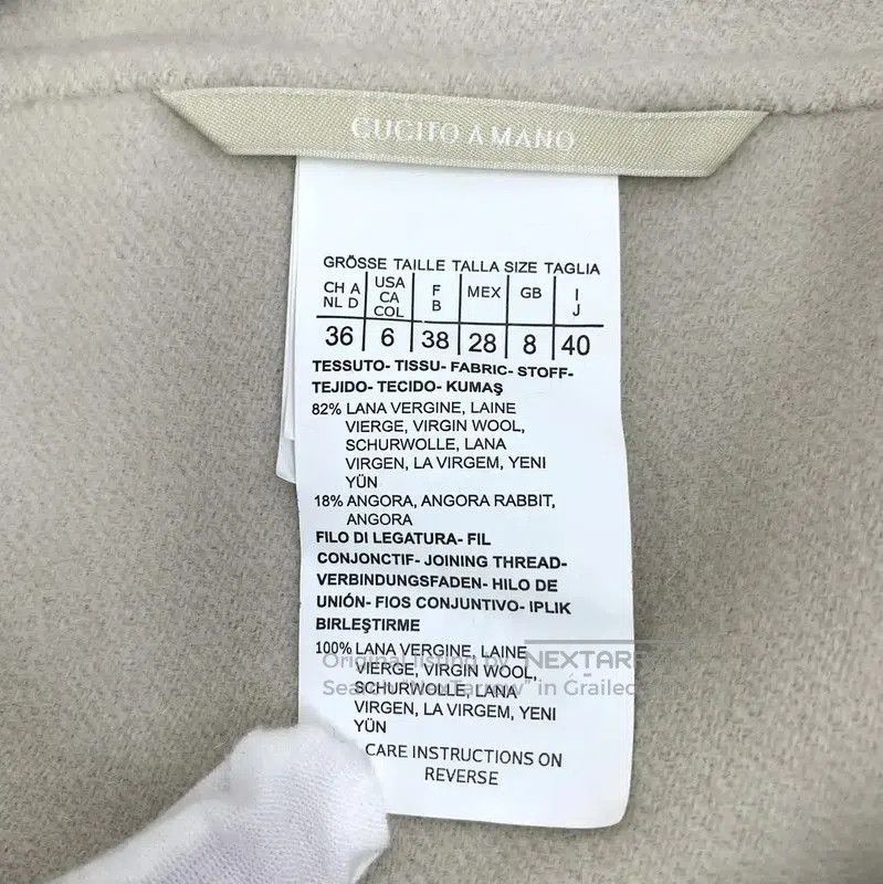 MaxMara Beige Wool Women\'s Coat .