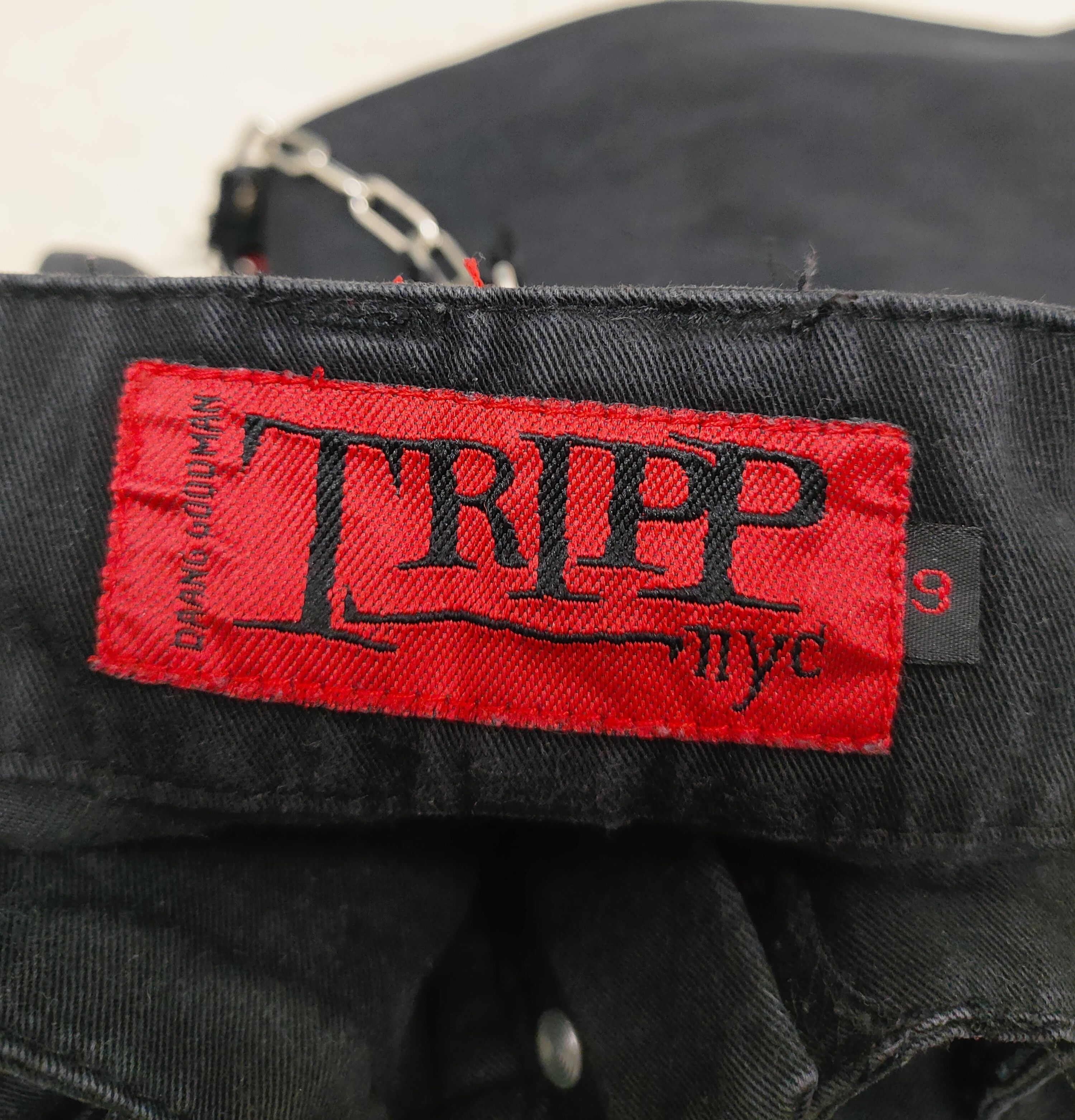 If Six Was Nine 🔥Punk Tripp Nyc X Strap Bondage Pants🔥 Size US 32 / EU 48 - 12 Thumbnail
