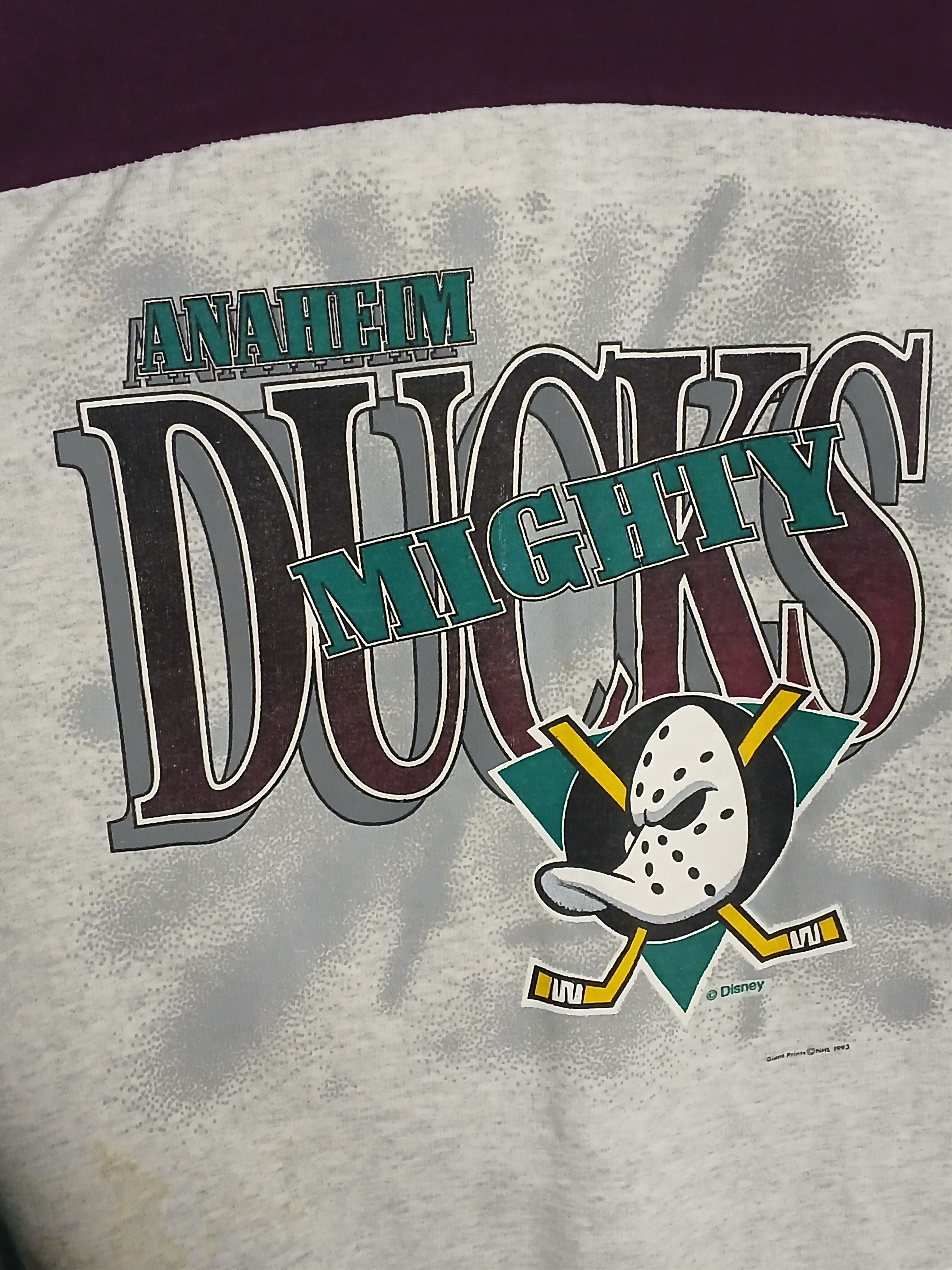 NHL Vintage NHL Mighty Ducks Hockey Hoodie Size US L / EU 52-54 / 3 - 3 Thumbnail
