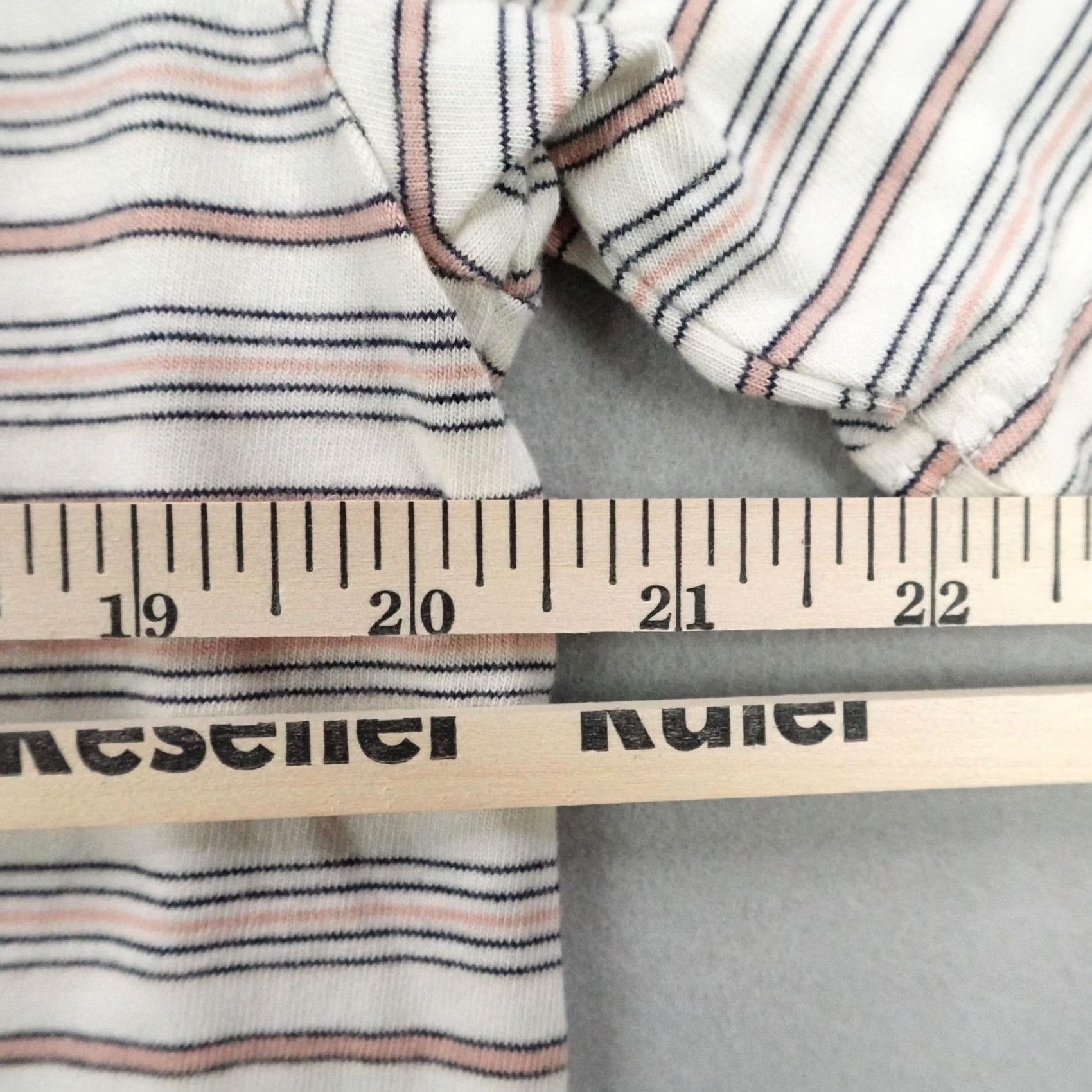 Marine Layer Marine Layer Polo Shirt Mens M White Pink Striped Pima Cotton Performance Size US M / EU 48-50 / 2 - 6 Thumbnail