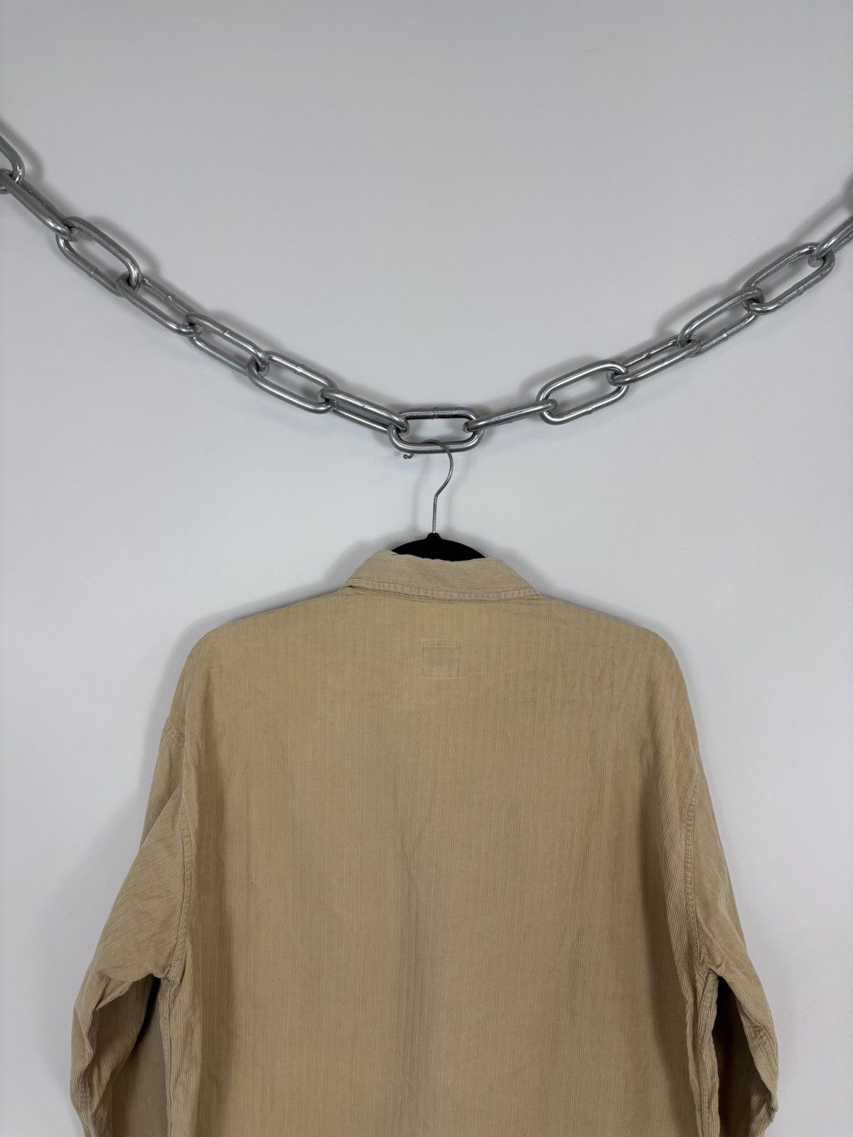 Moschino Vintage 1990s Moschino Jeans Corduroy Long Sleeve Shirt Size US M / EU 48-50 / 2 - 15 Thumbnail