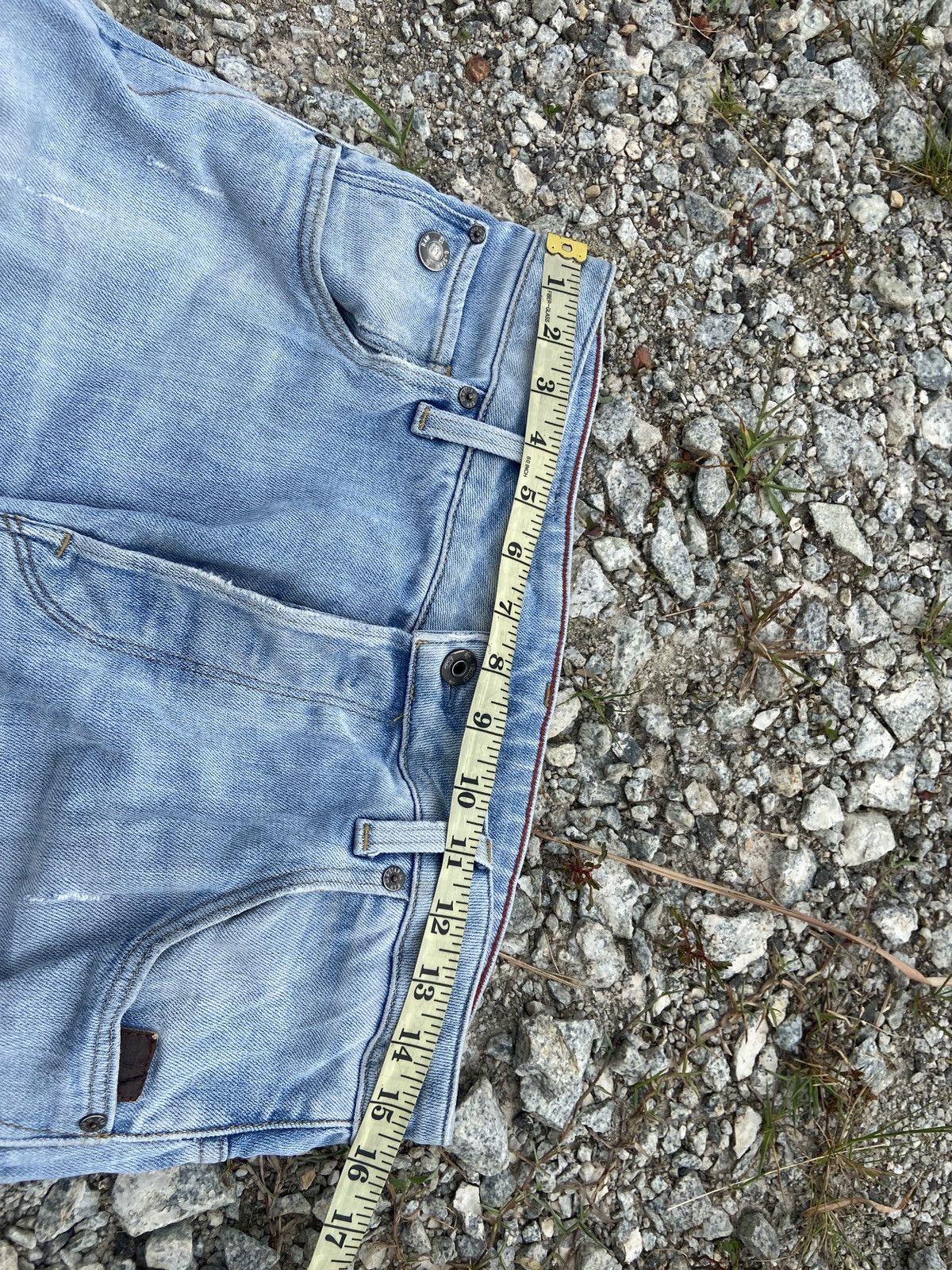G-Star × Vintage Vintage Banana Cutting G Star Raw Denim Size US 32 / EU 48 - 11 Thumbnail