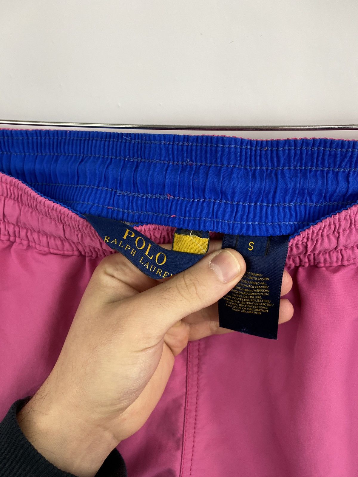Polo Ralph Lauren 🇺🇸 Polo Ralph Lauren Nylon Shorts Casual Streetwear Rare Y2K Size US 32 / EU 48 - 7 Thumbnail