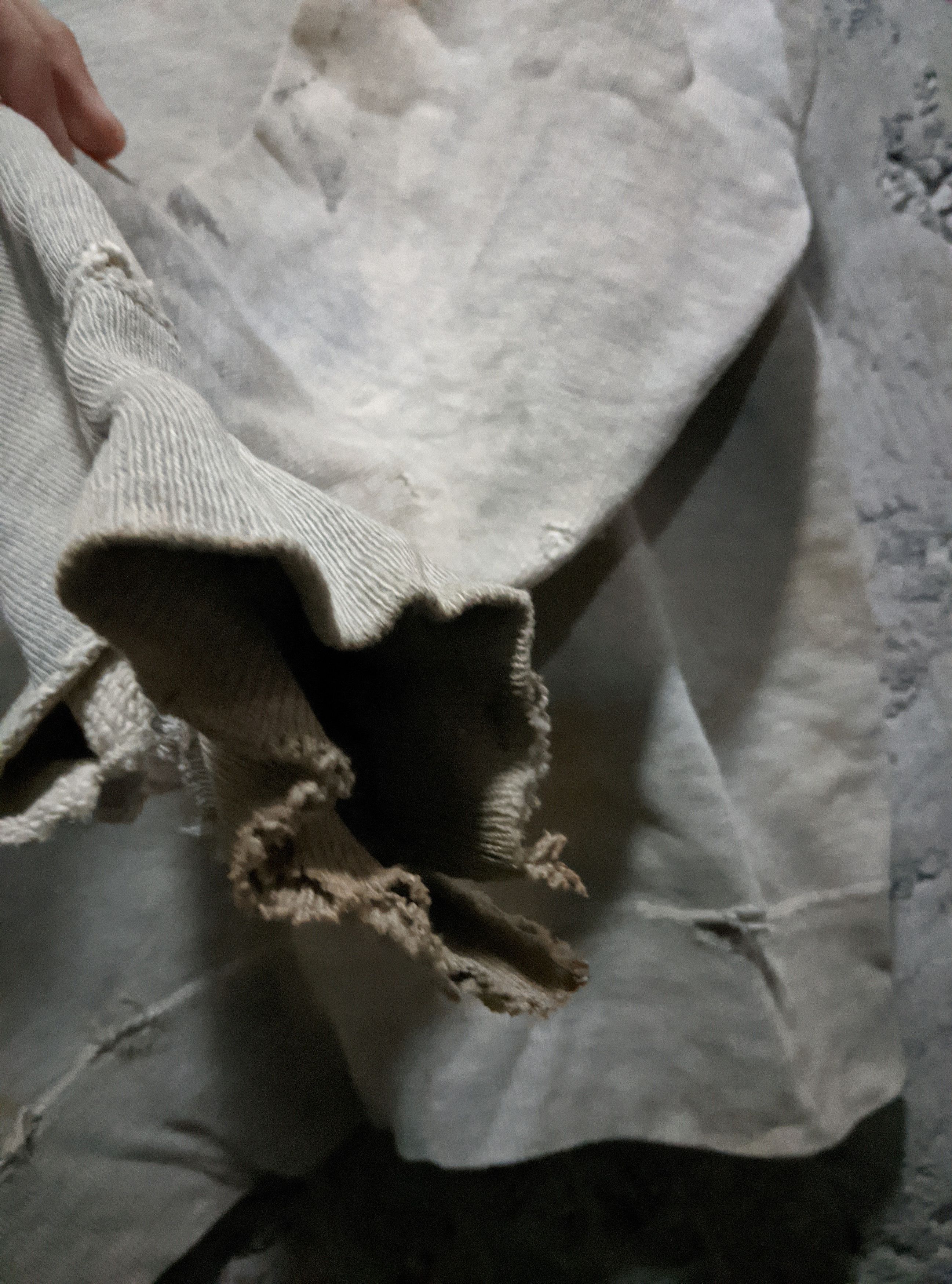 Vintage Vintage 40s destroyed single v sweatshirt afterhood Size US L / EU 52-54 / 3 - 18 Thumbnail