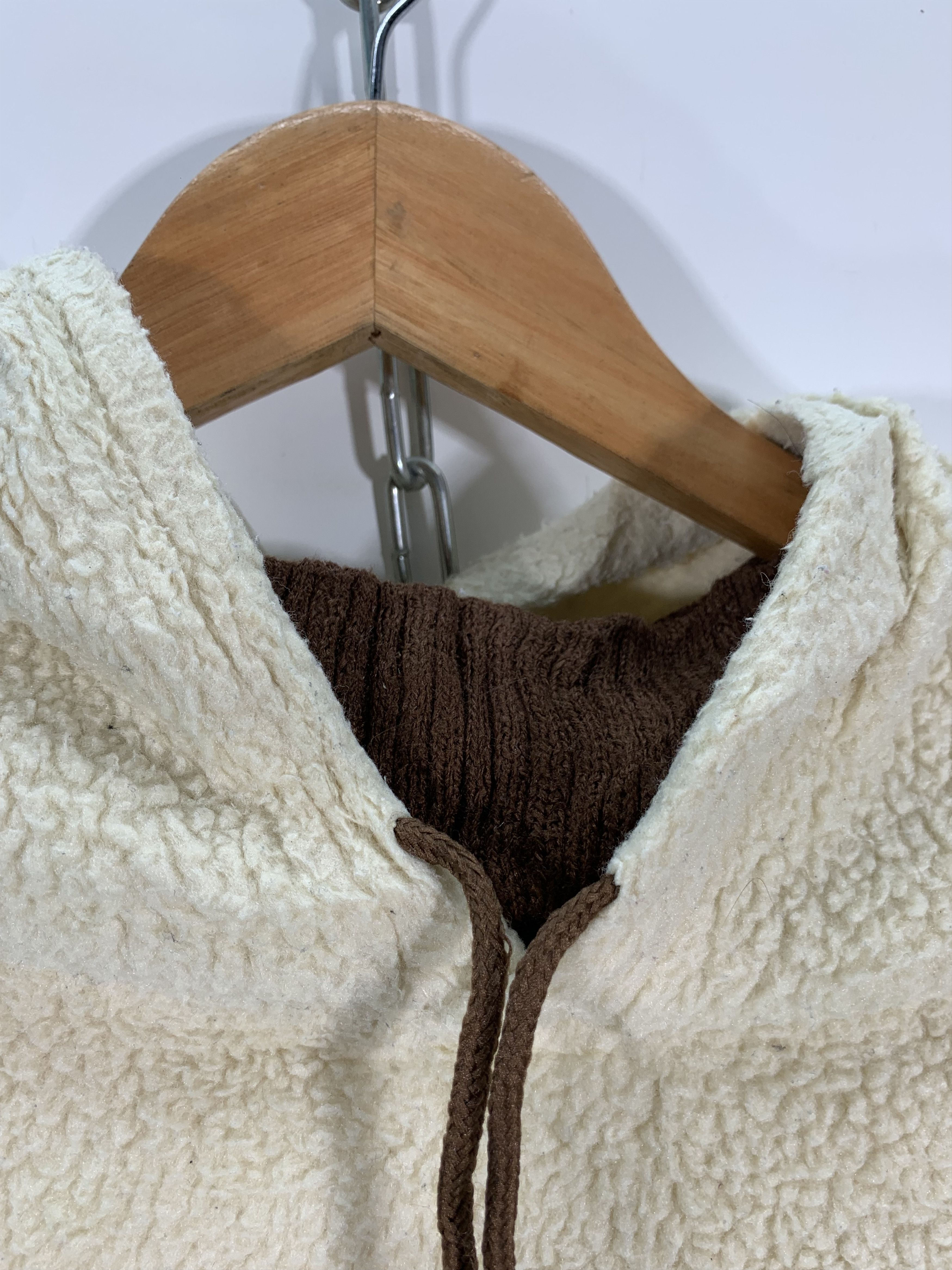Japanese Brand Boxy Baggy Sherpa Hoodie Size US XL / EU 56 / 4 - 5 Thumbnail